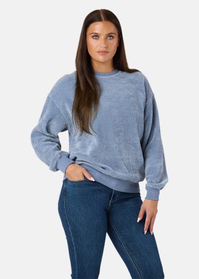 Chenille Lounge Crew Neck W