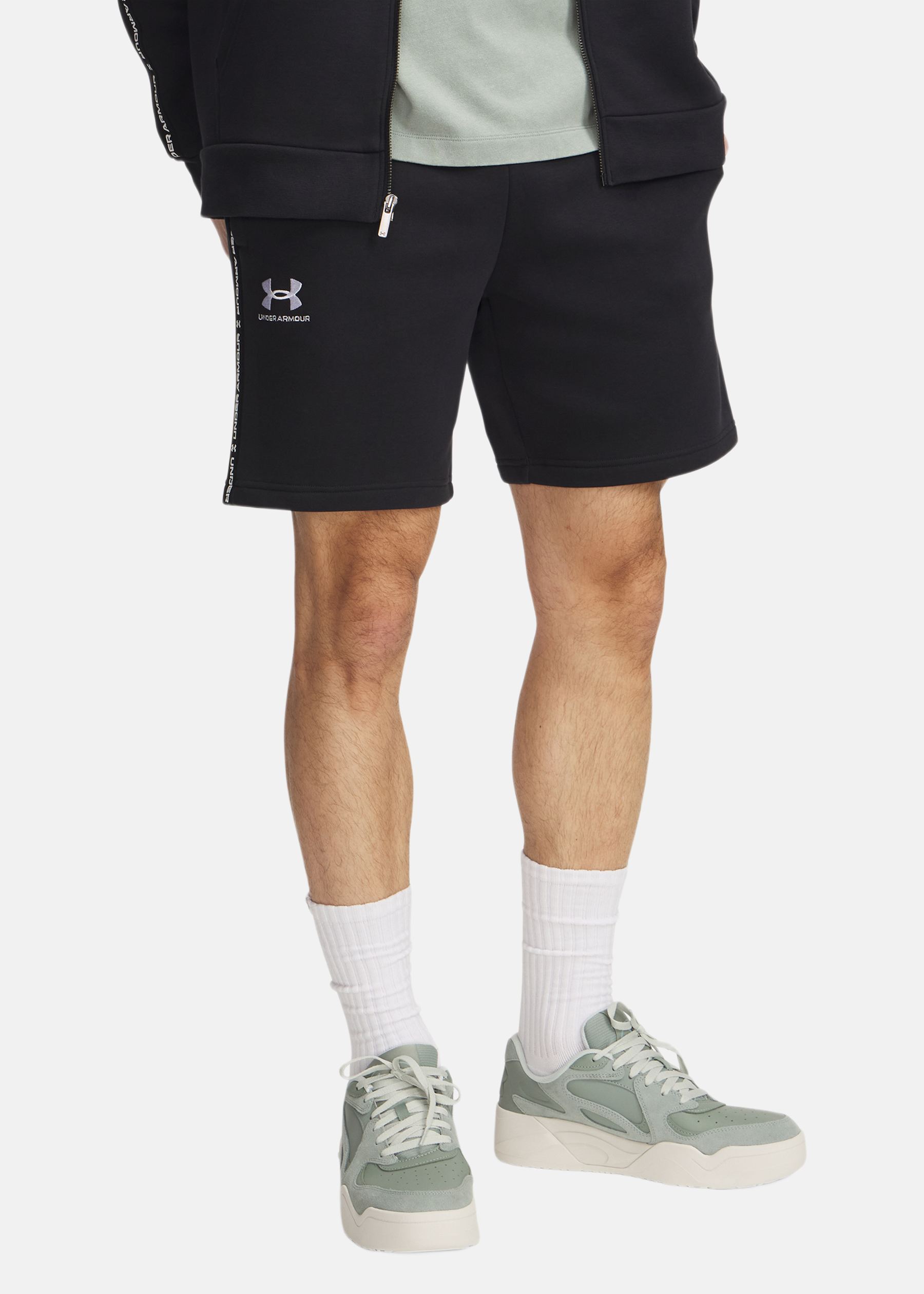 UA Icon Fleece Short Taping