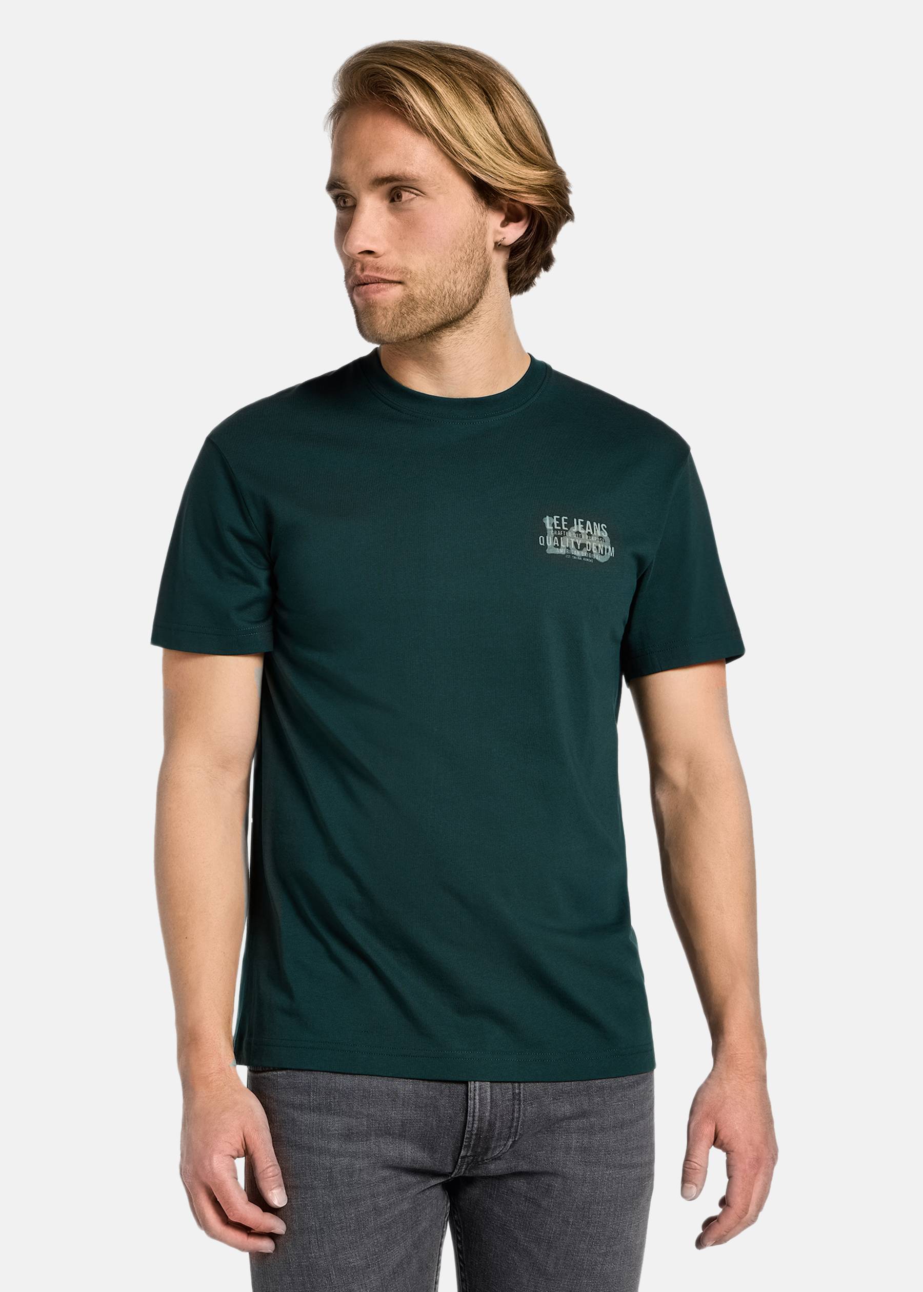 SS_RELAXED_LOGO_TEE GUNMETAL