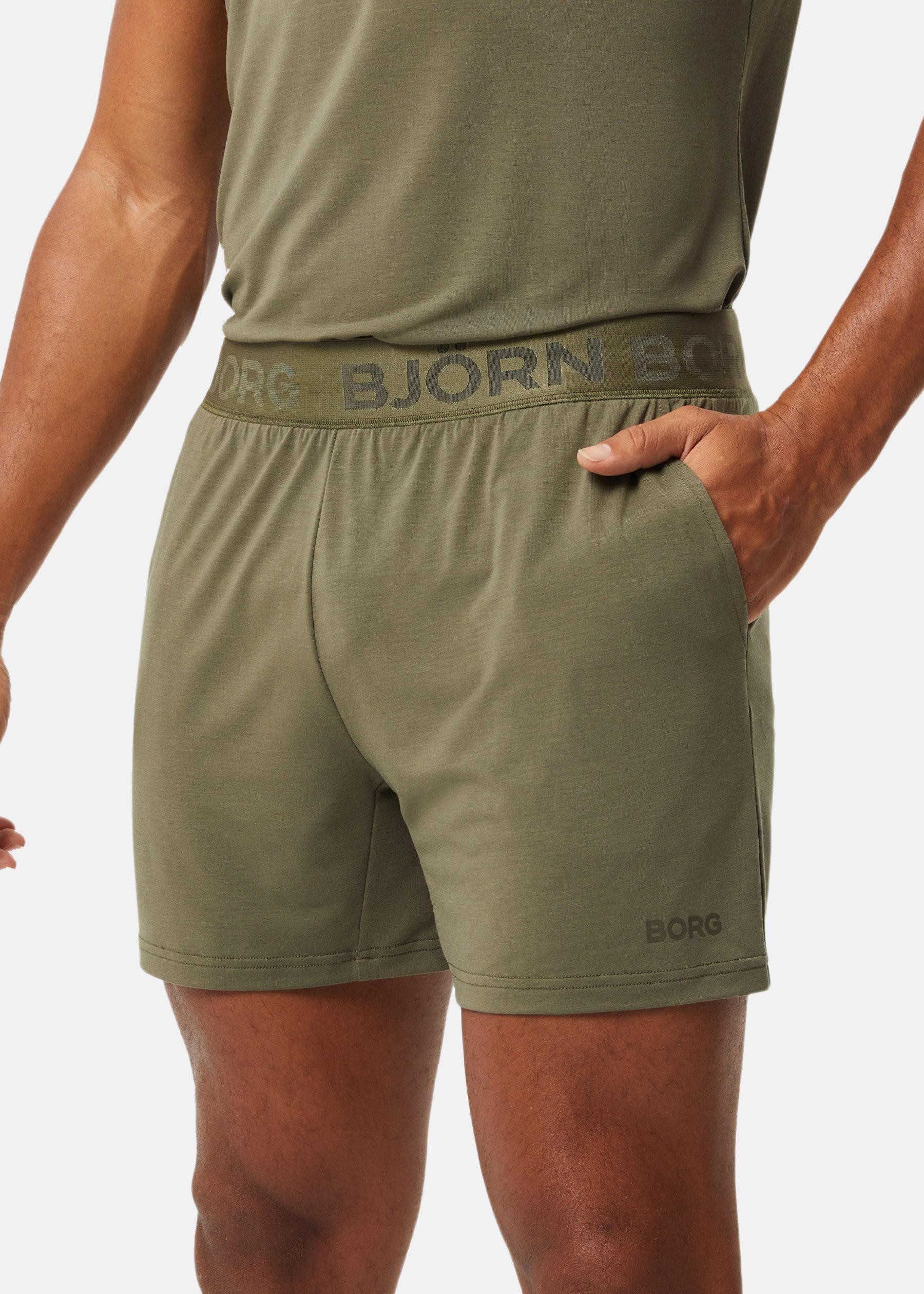 BORG LYOCELL BLEND SHORTS