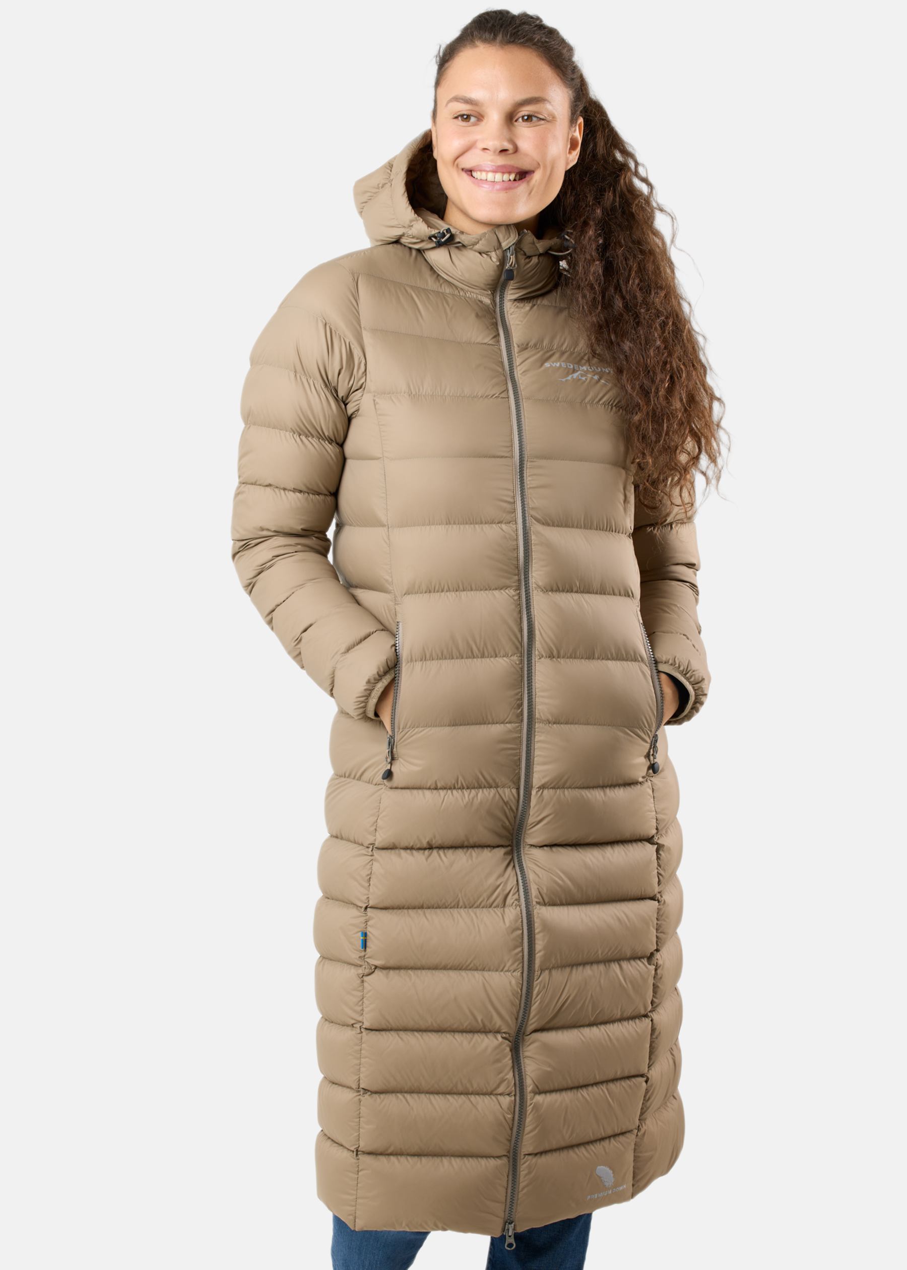 Östersund Long Down Coat W