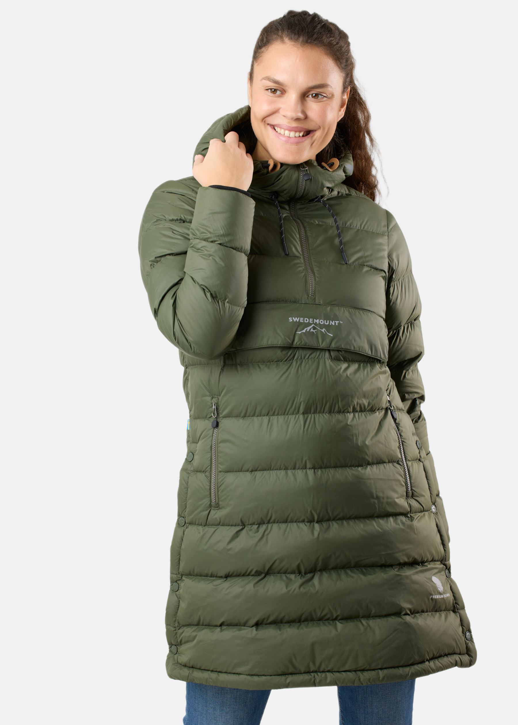 Östersund Down Anorak Long W