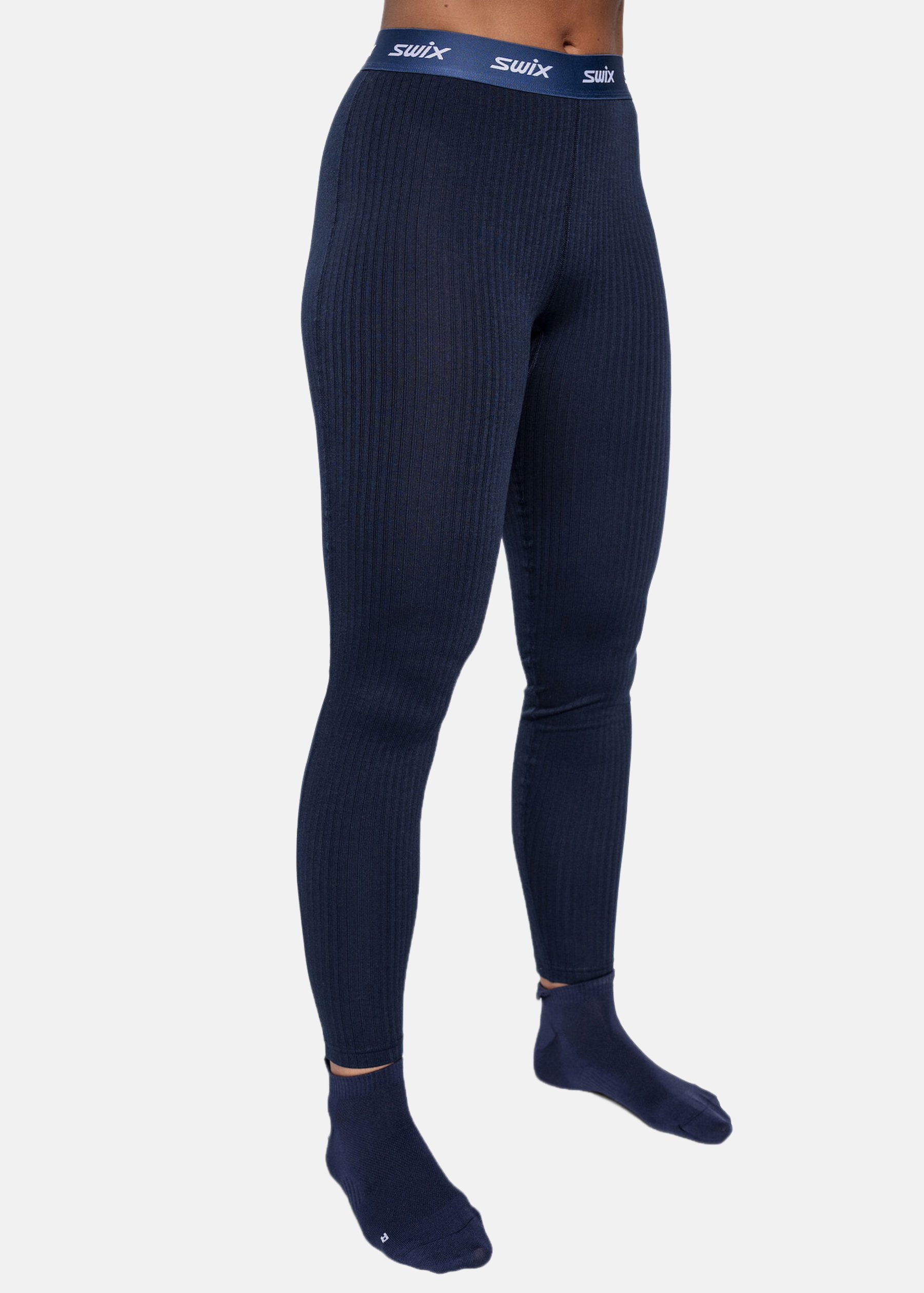 Swix RaceX Classic Pants W Dam Blå L  Underställ Byxa
