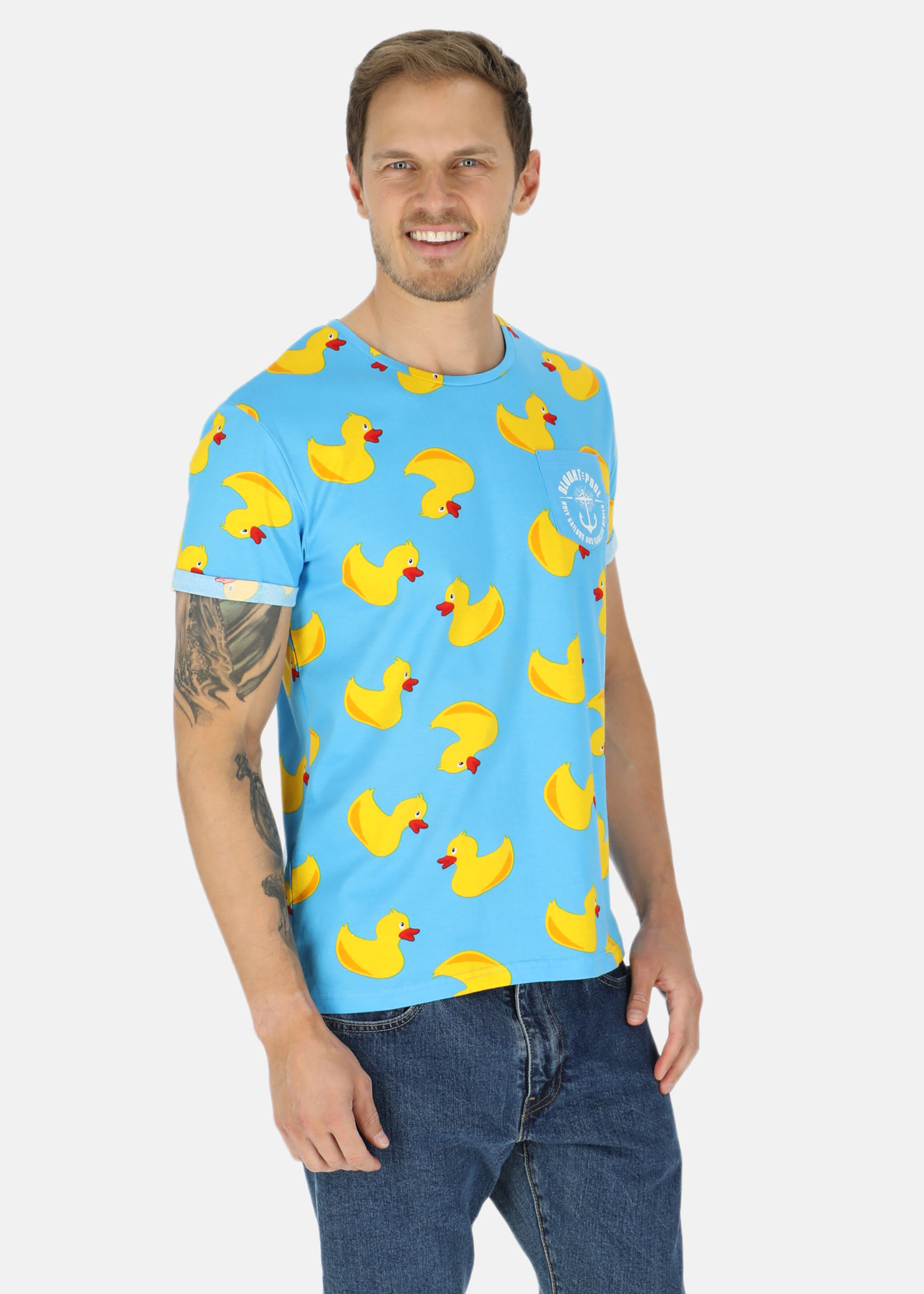 Tropical Pocket Tee