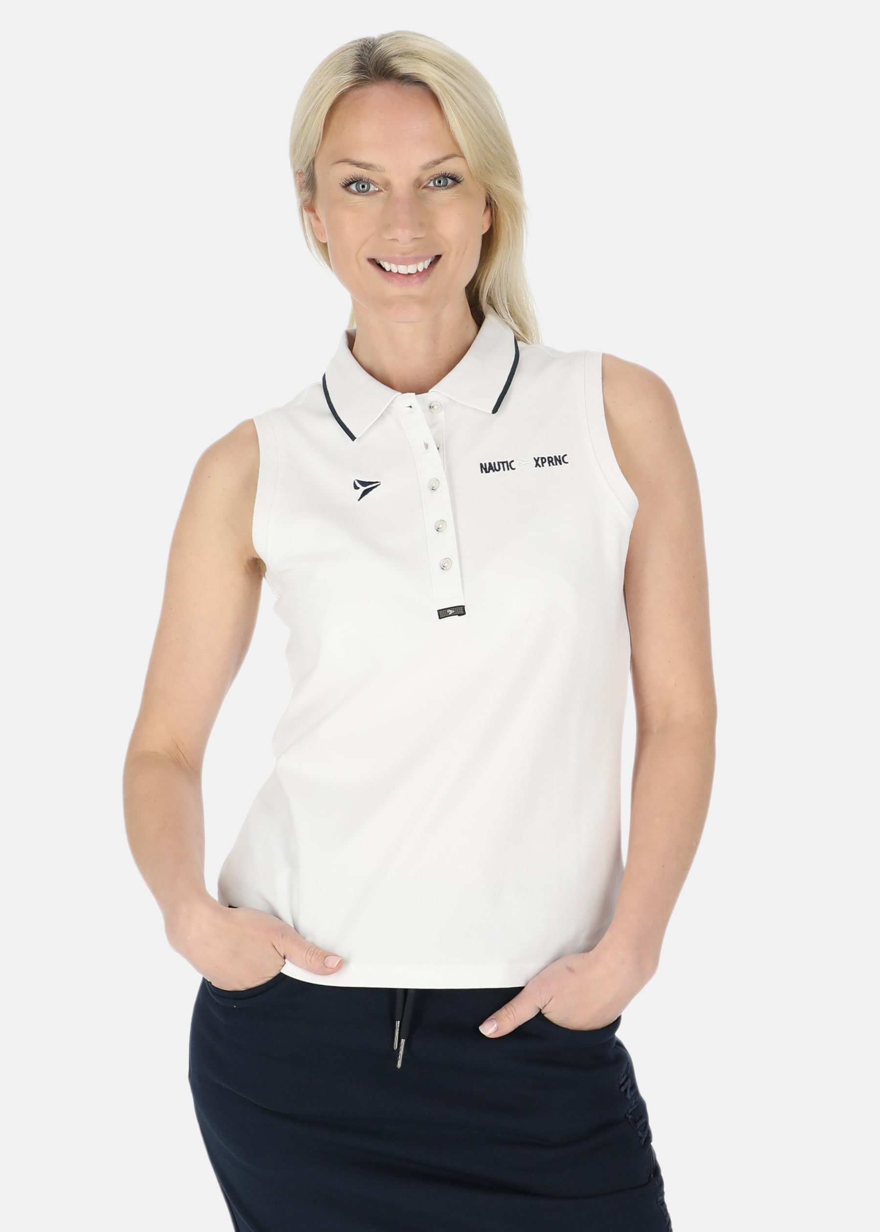 Marstrand Sleeveless Piké W