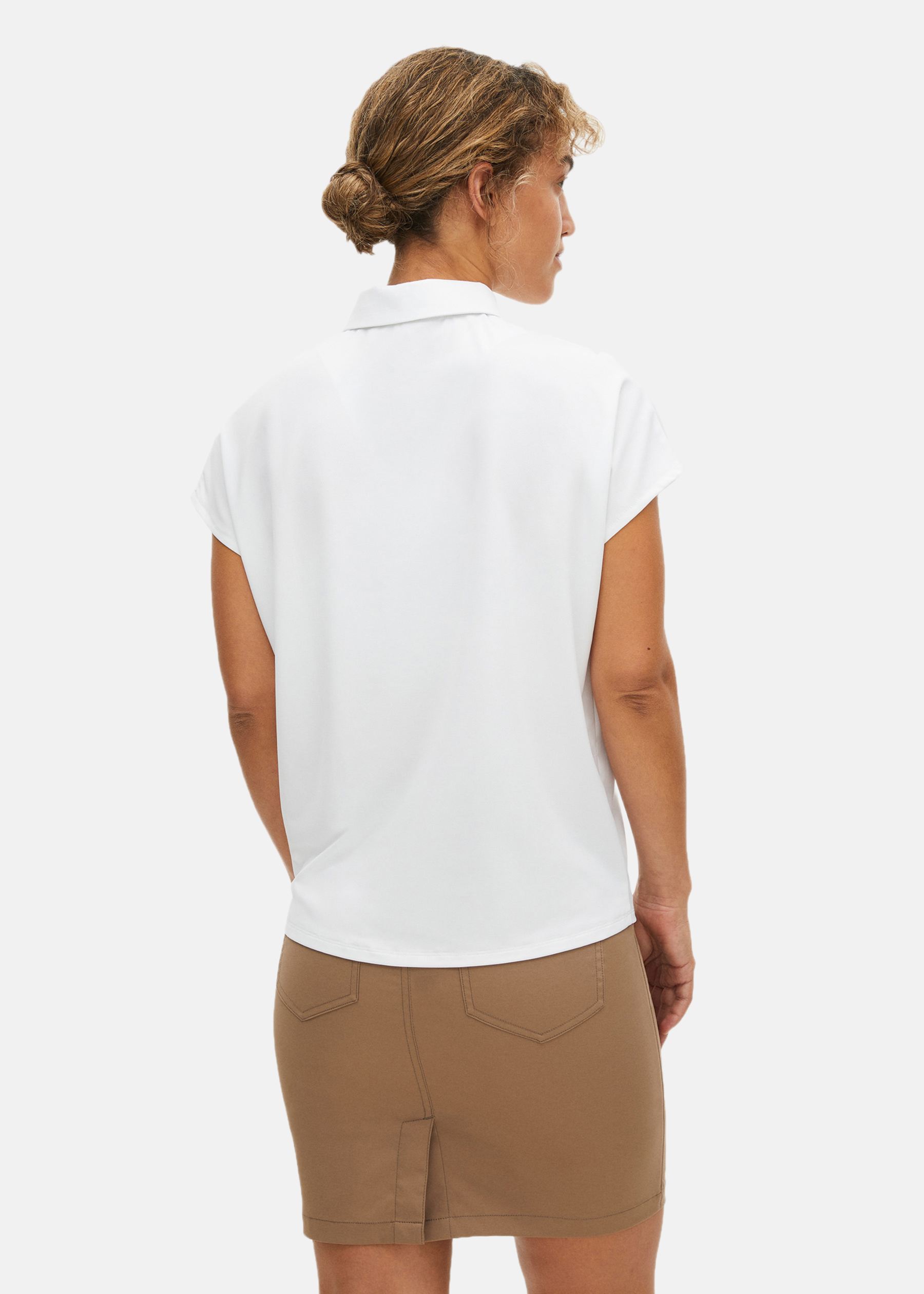 Corinne loose poloshirt
