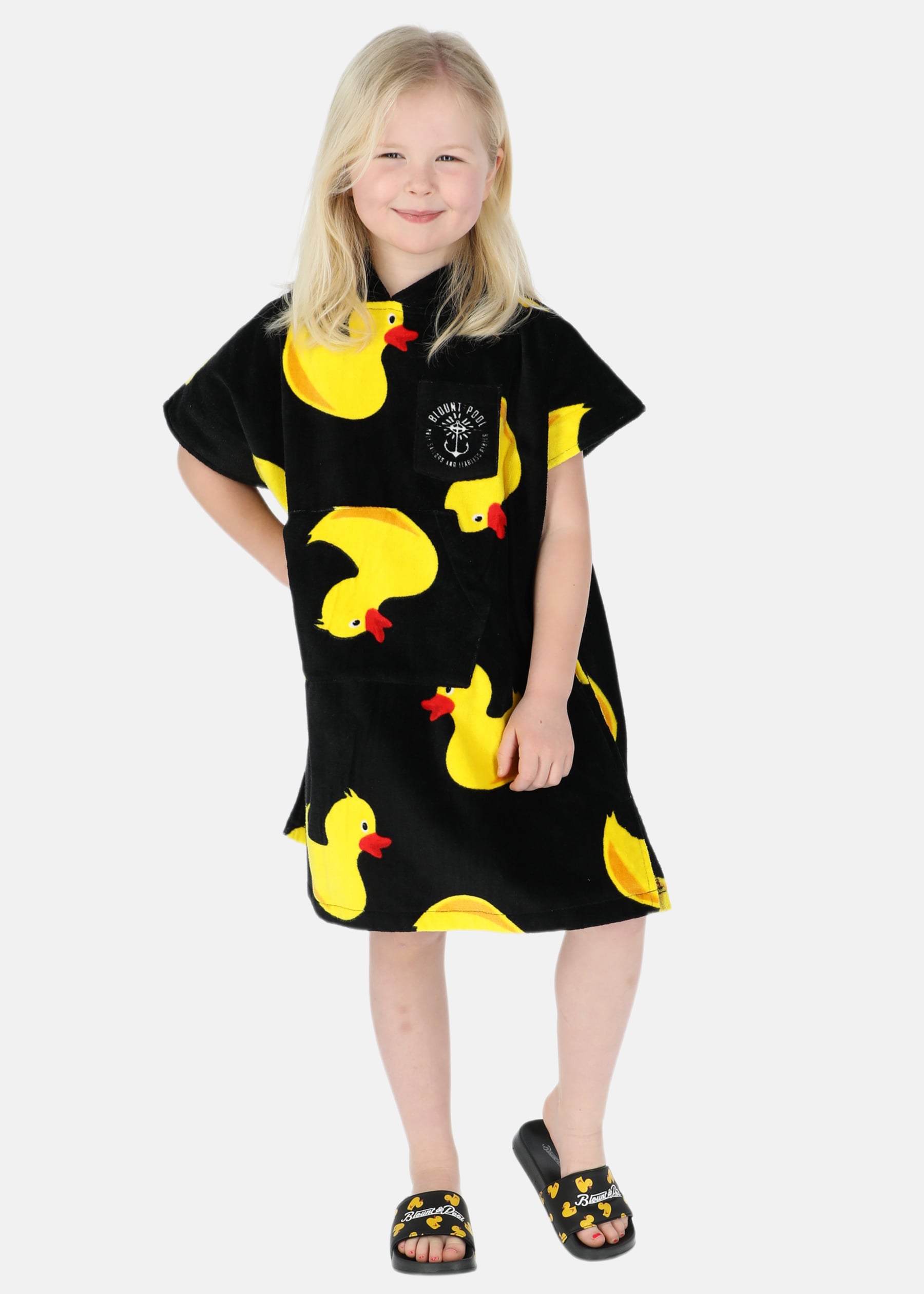 Tropical Beach Poncho Kids