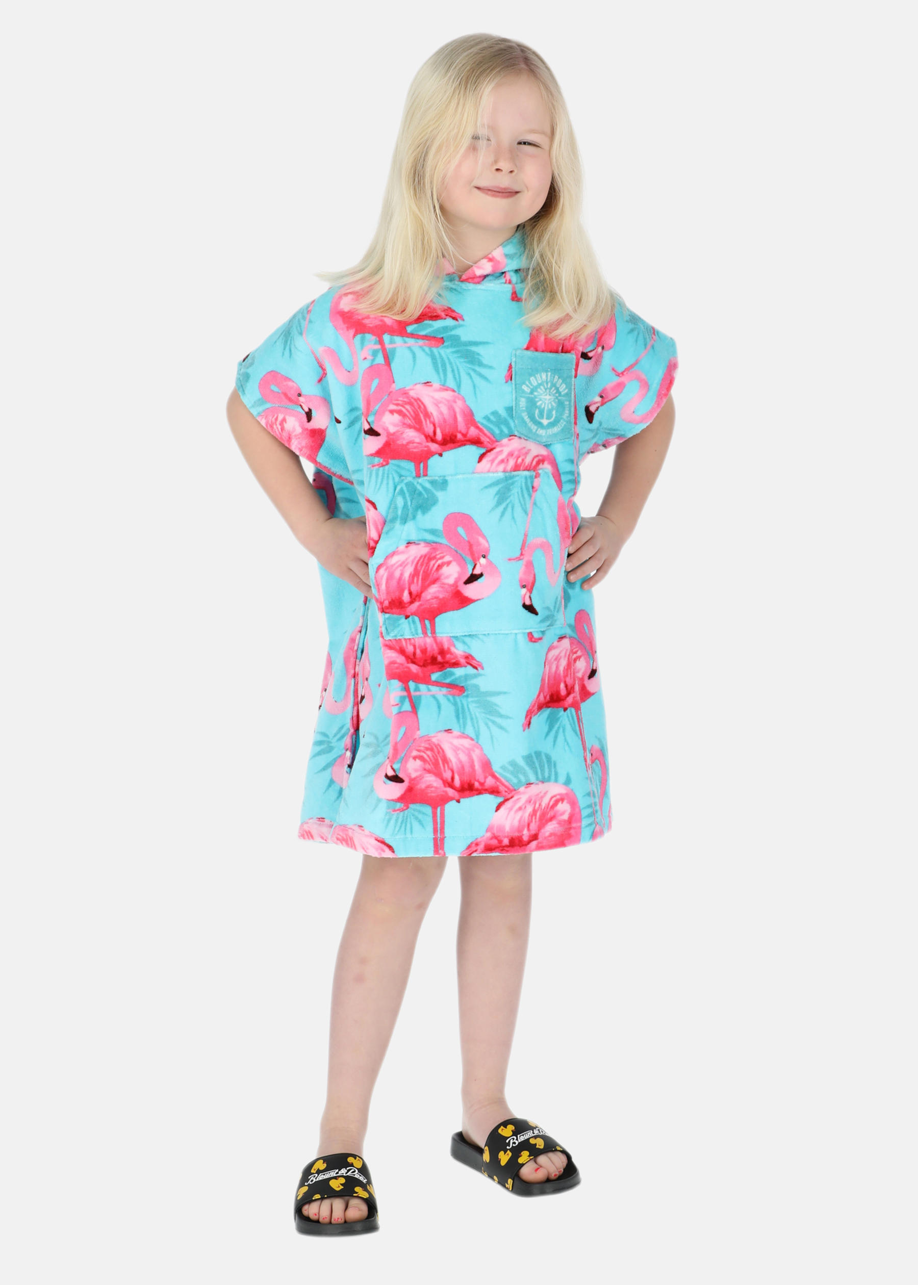 Tropical Beach Poncho Kids