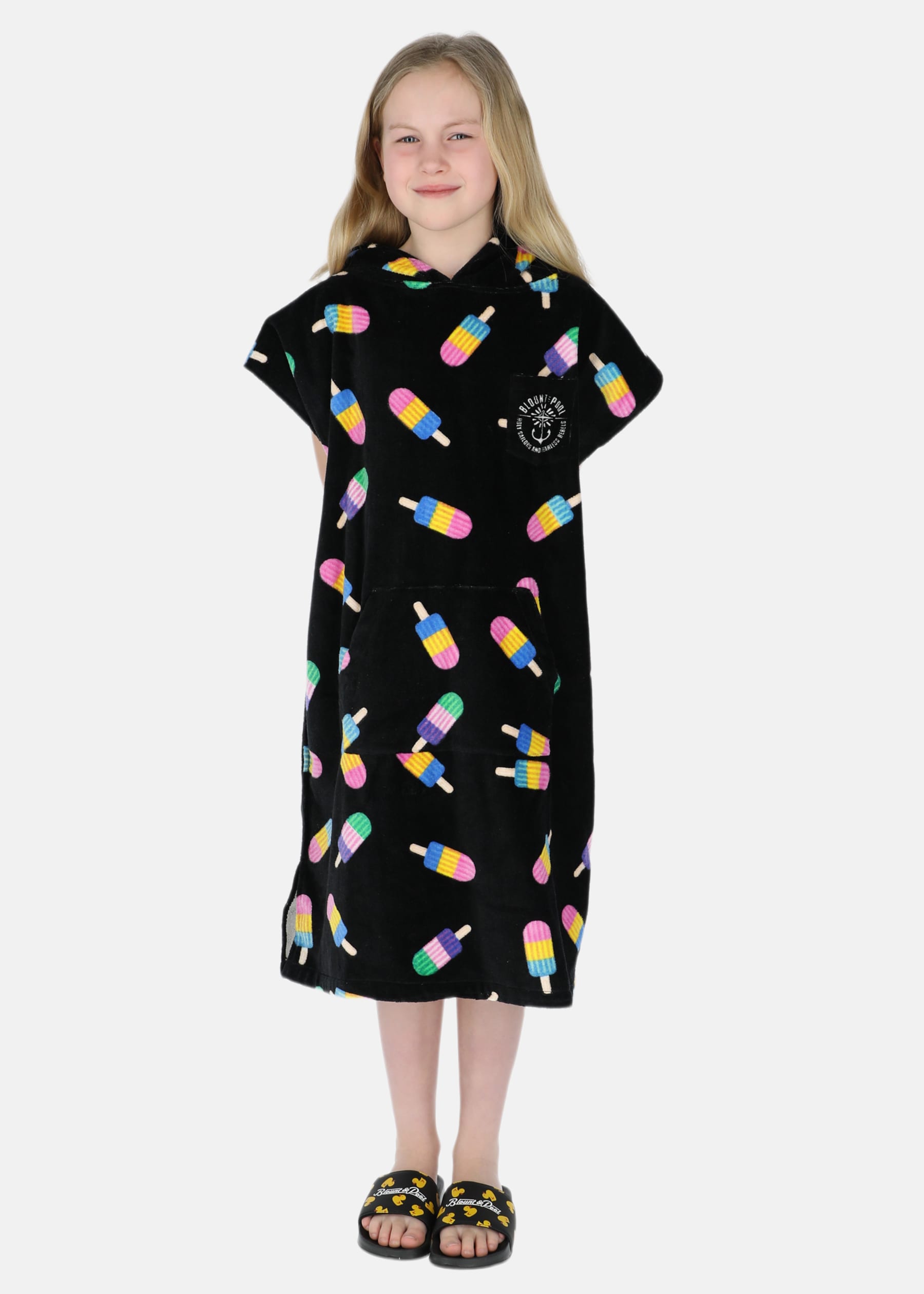 Tropical Beach Poncho JR