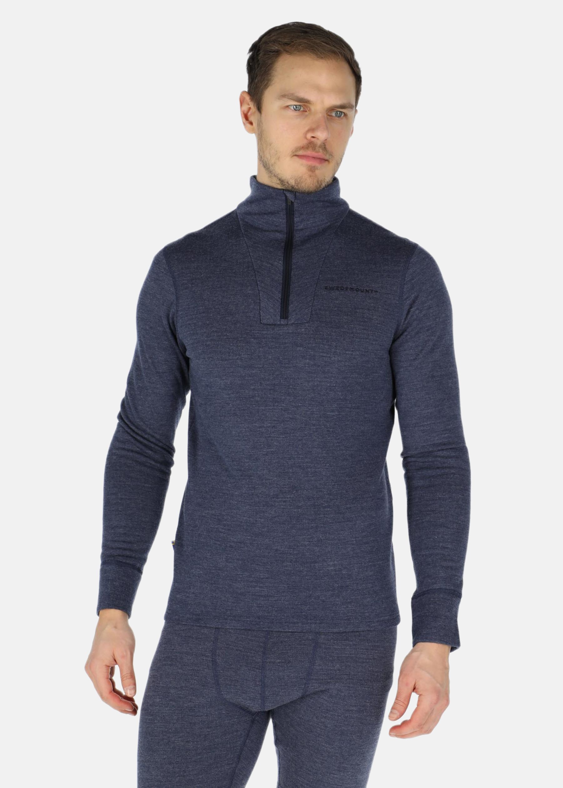 Nepal Wool Terry Merino Halfzip