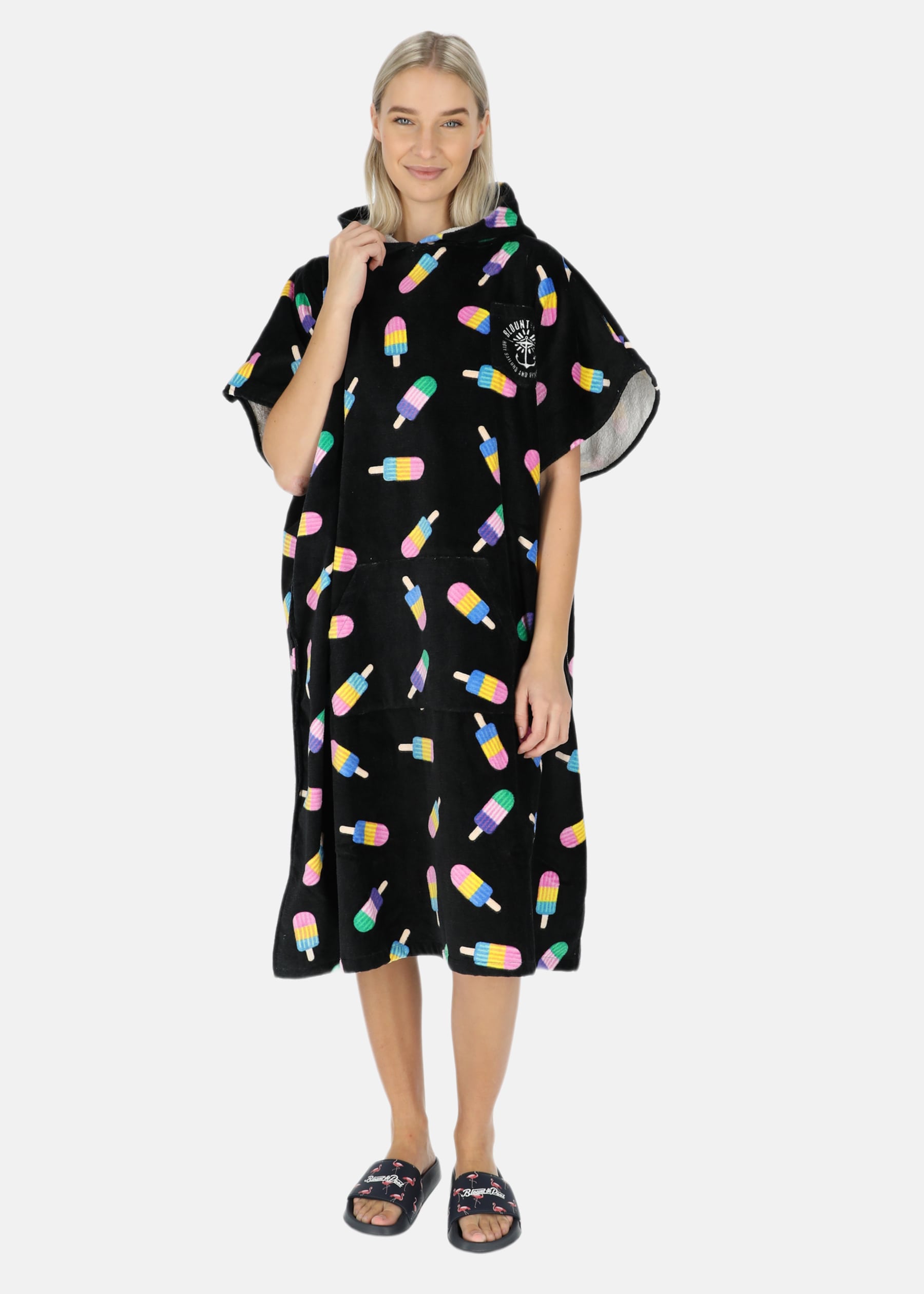 Tropical Beach Poncho