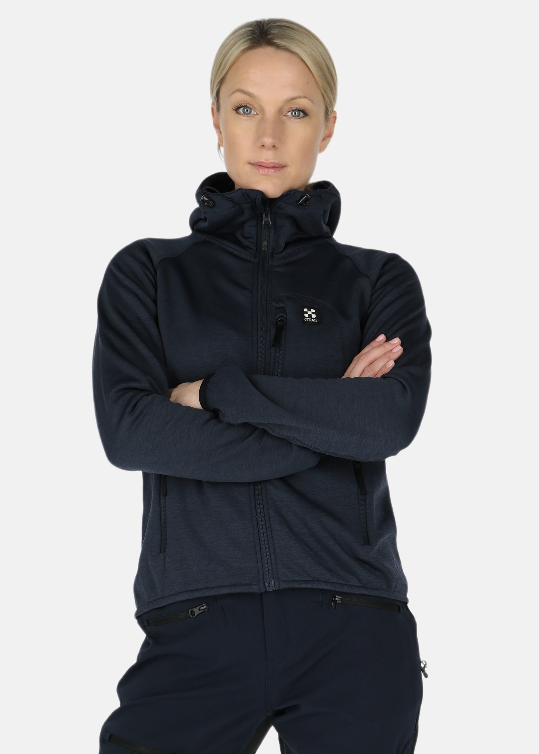 Colorado Stretch Melange Hood W