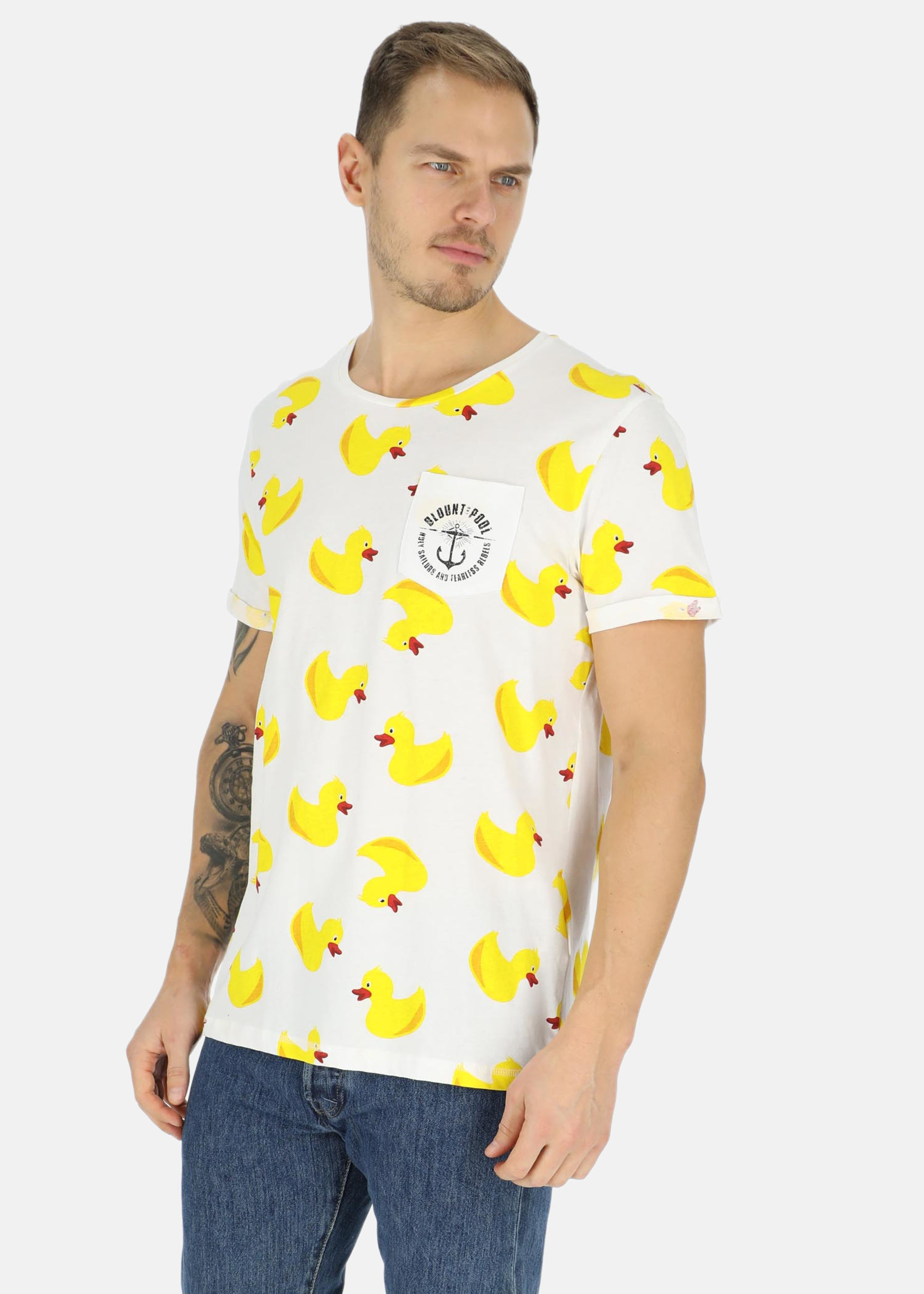 Tropical Pocket Tee