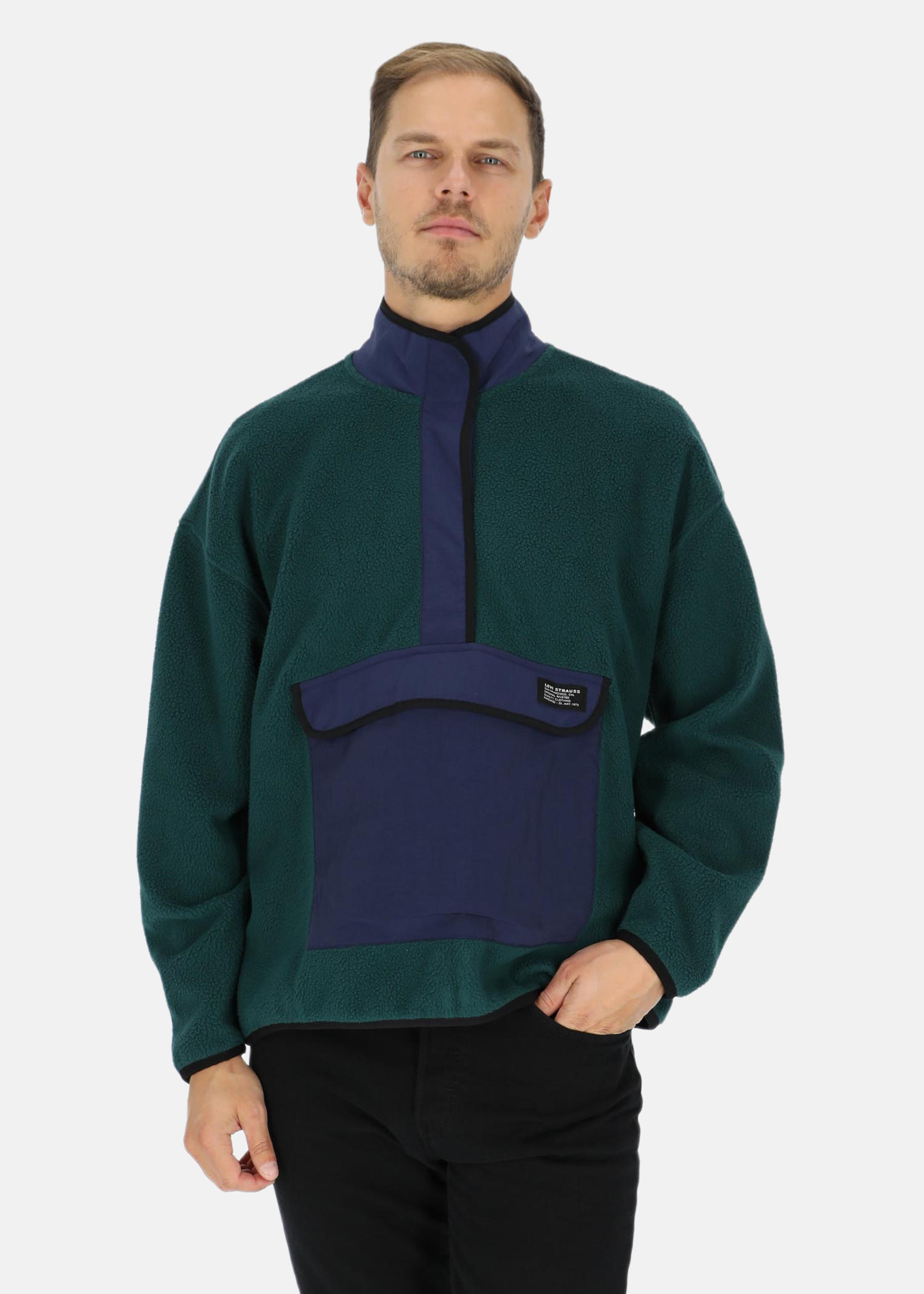 POLAR FLEECE MOCK NECK
