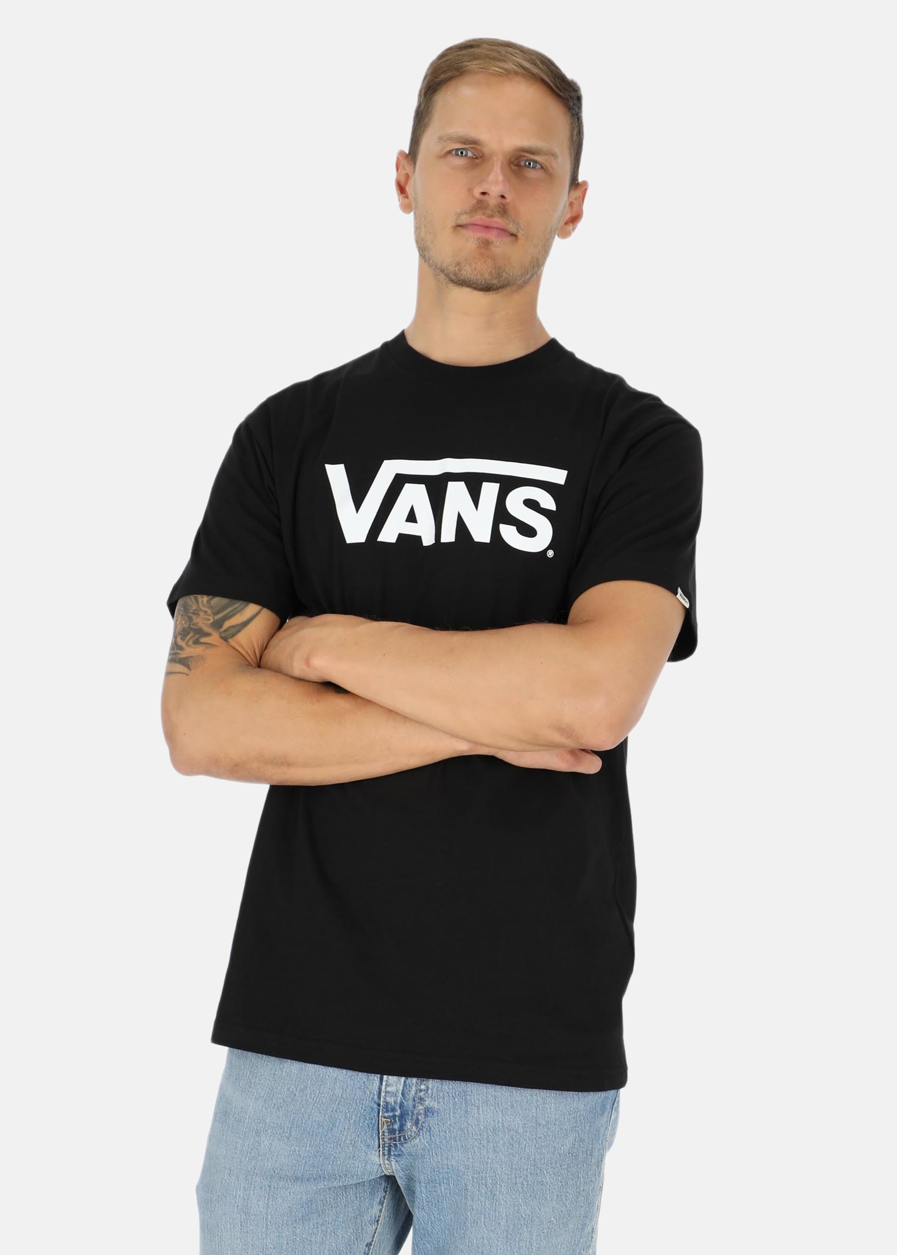 Classic Vans Tee-B |  - sv-se - herr - klader - t-shirts-linnen - t-shirt-vardag-sport - kortarmad-t-shirt-vardag-sport | Padelspecialisterna