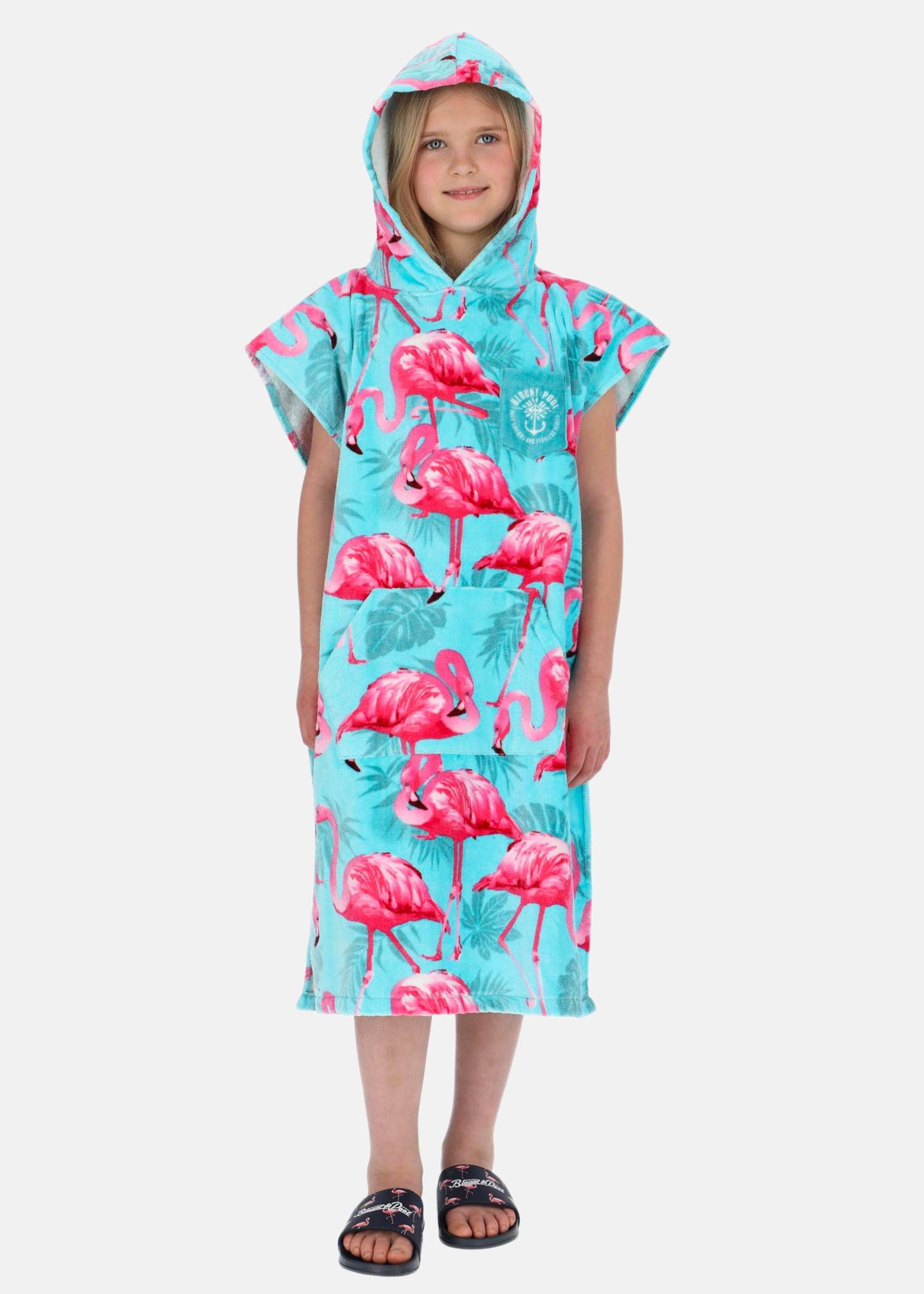 Tropical Beach Poncho JR