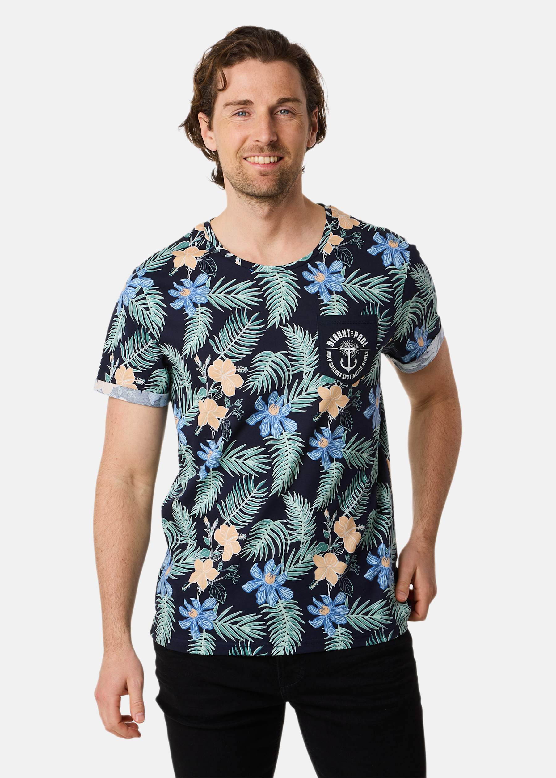 Tropical Pocket Tee