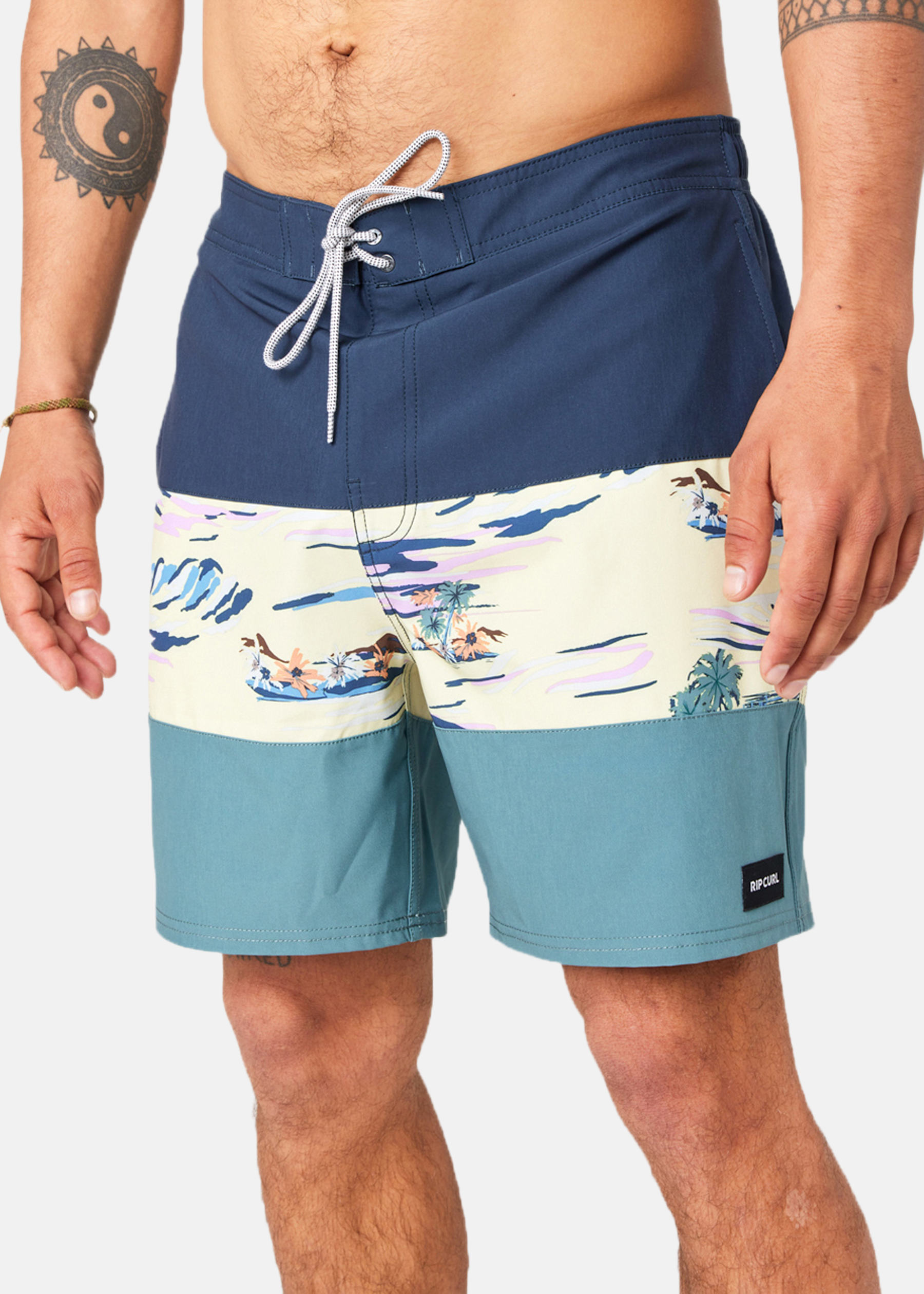 NU DIVIDED SEMI ELASTIC 17"" |  - sv-se - herr - klader - badklader - badshorts | Padelspecialisterna