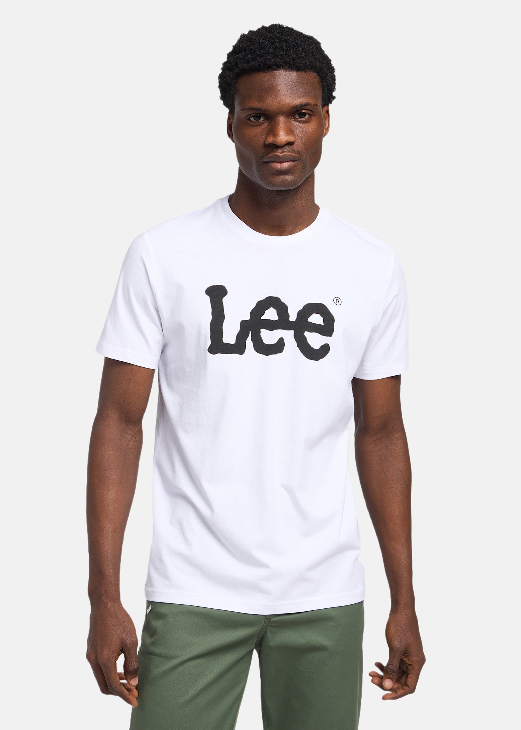 WOBBLY_LOGO_TEE WHITE