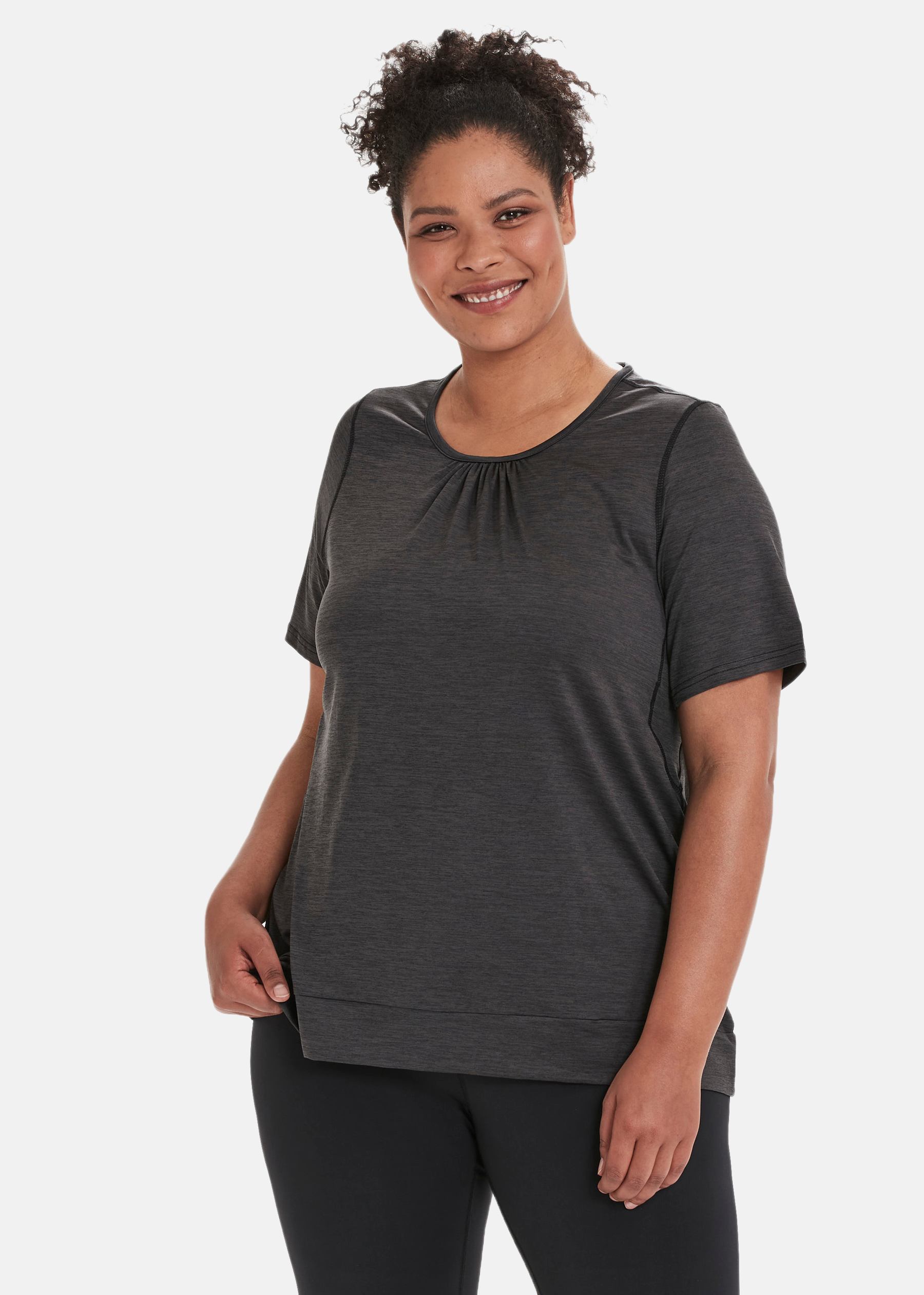 Bree W Melange S/S Tee