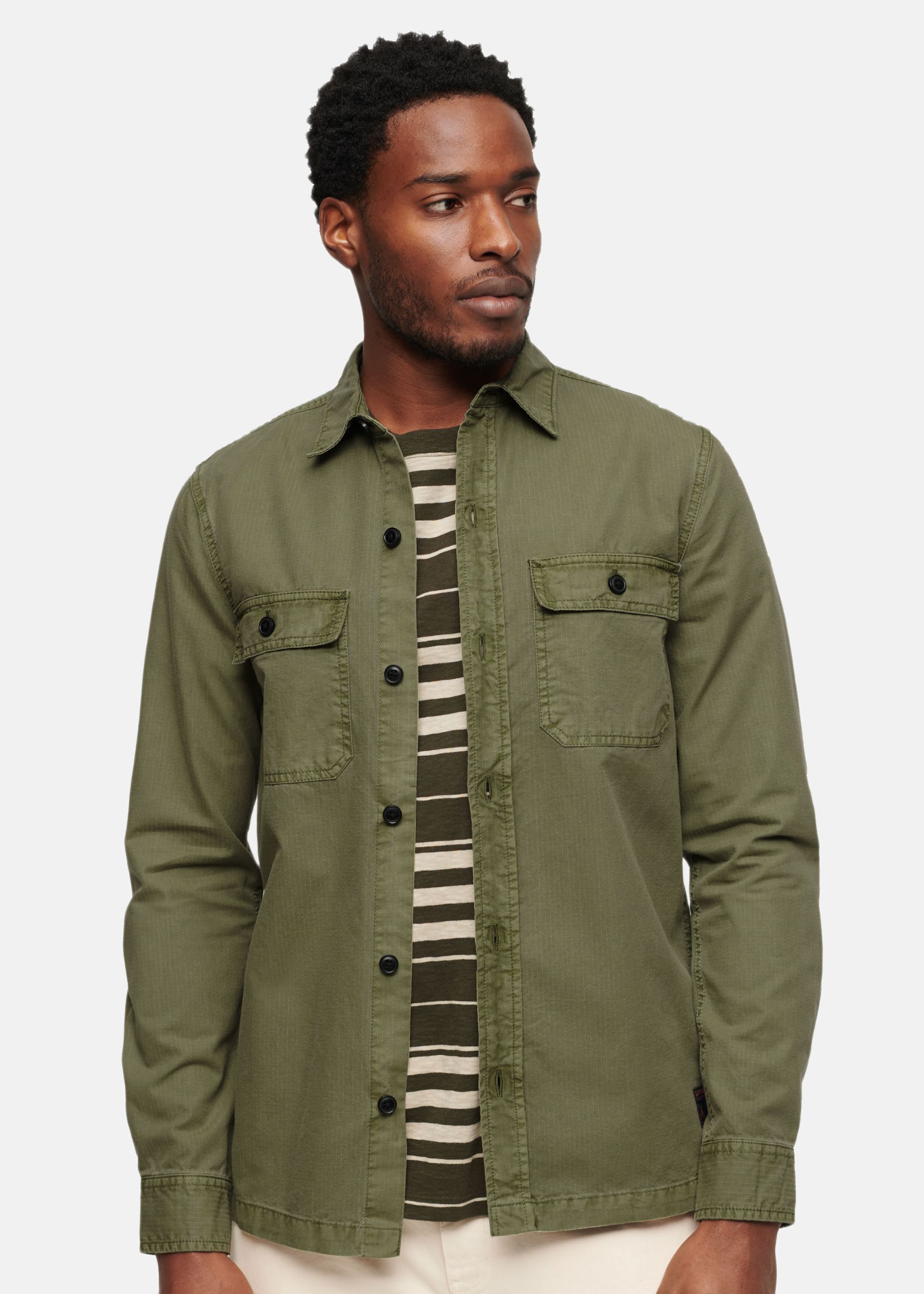 MILITARY L/S SHIRT