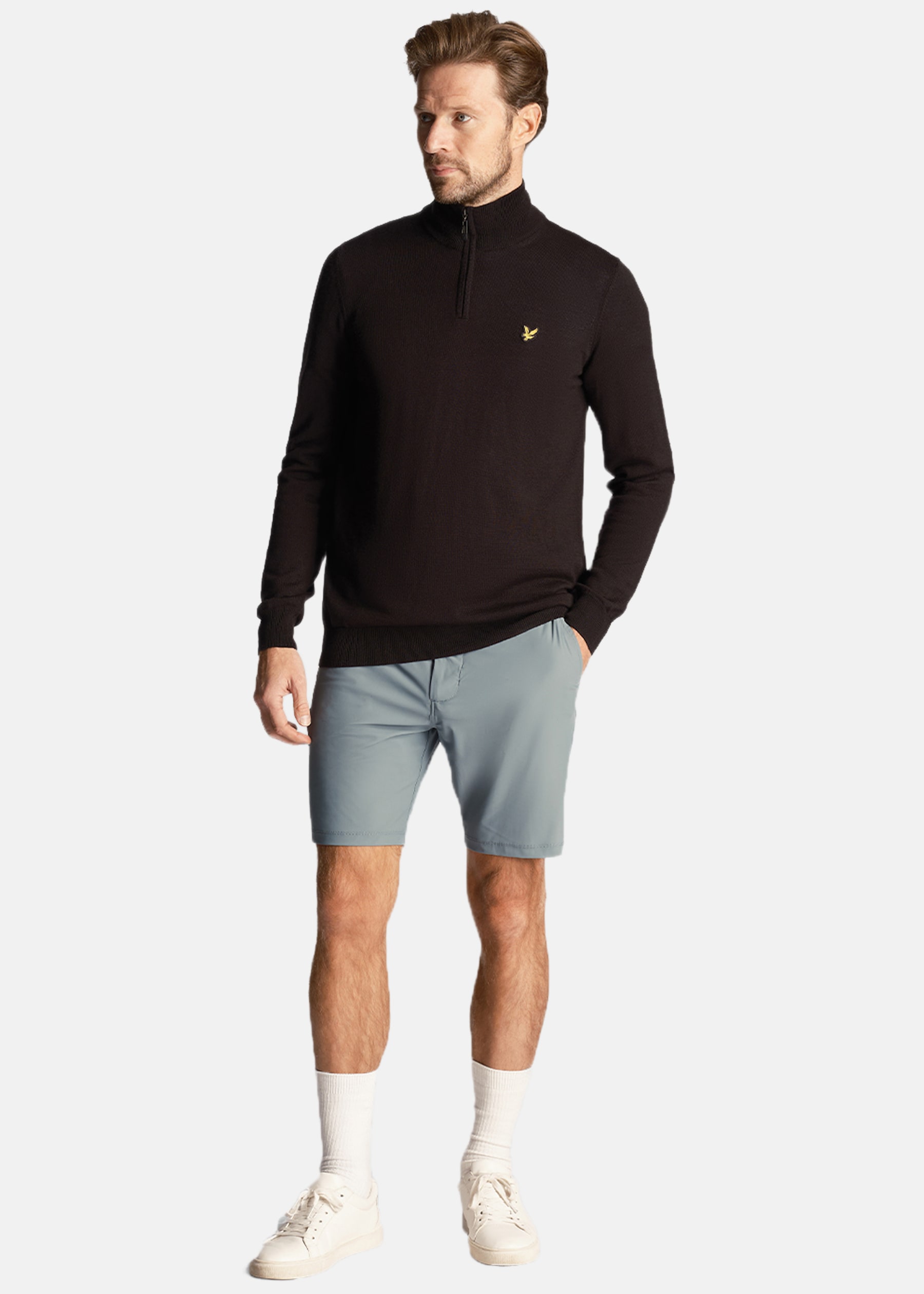 Golf Core 1/4 Zip Merino Mix