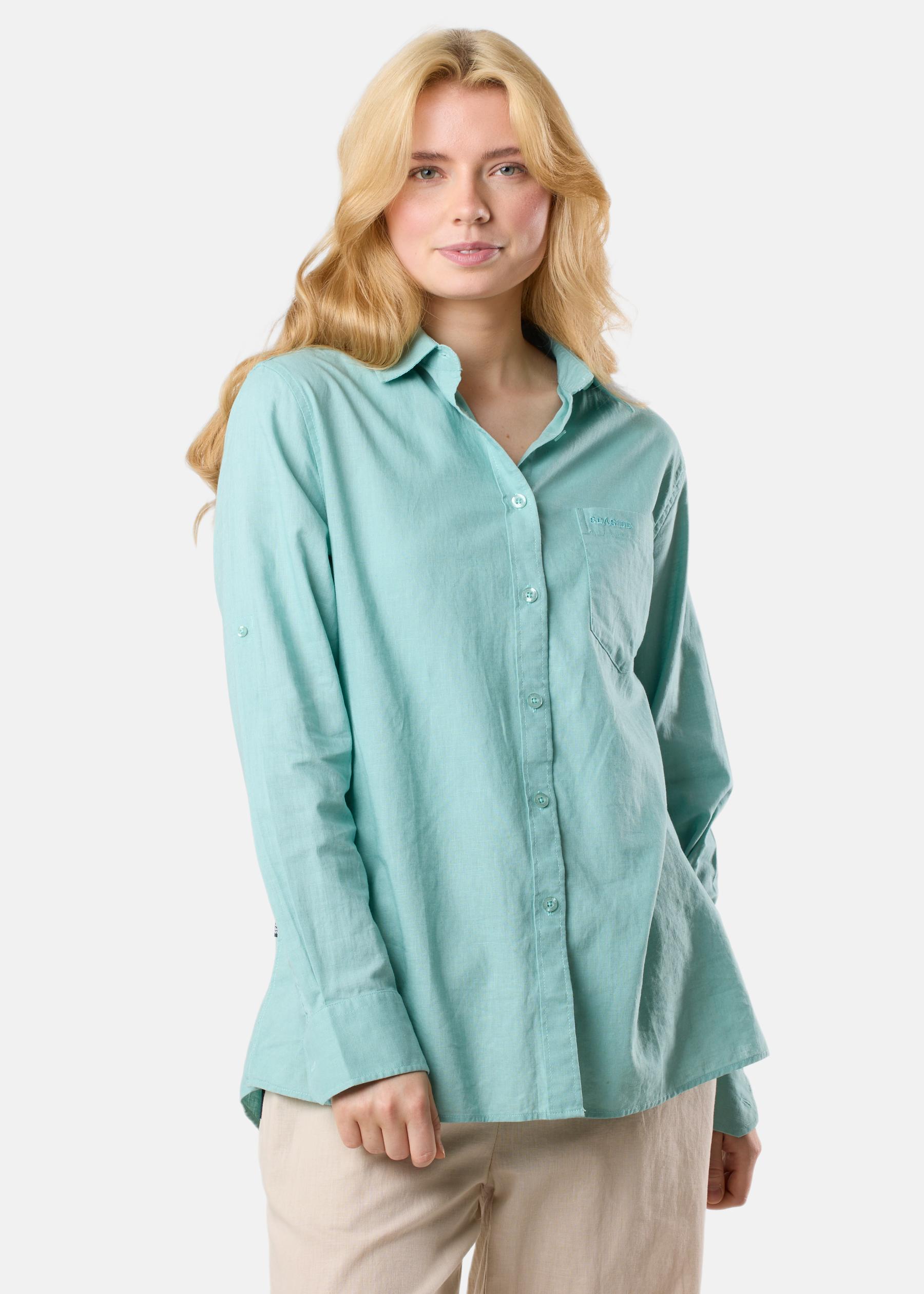 New Hampshire Linen LS Shirt W