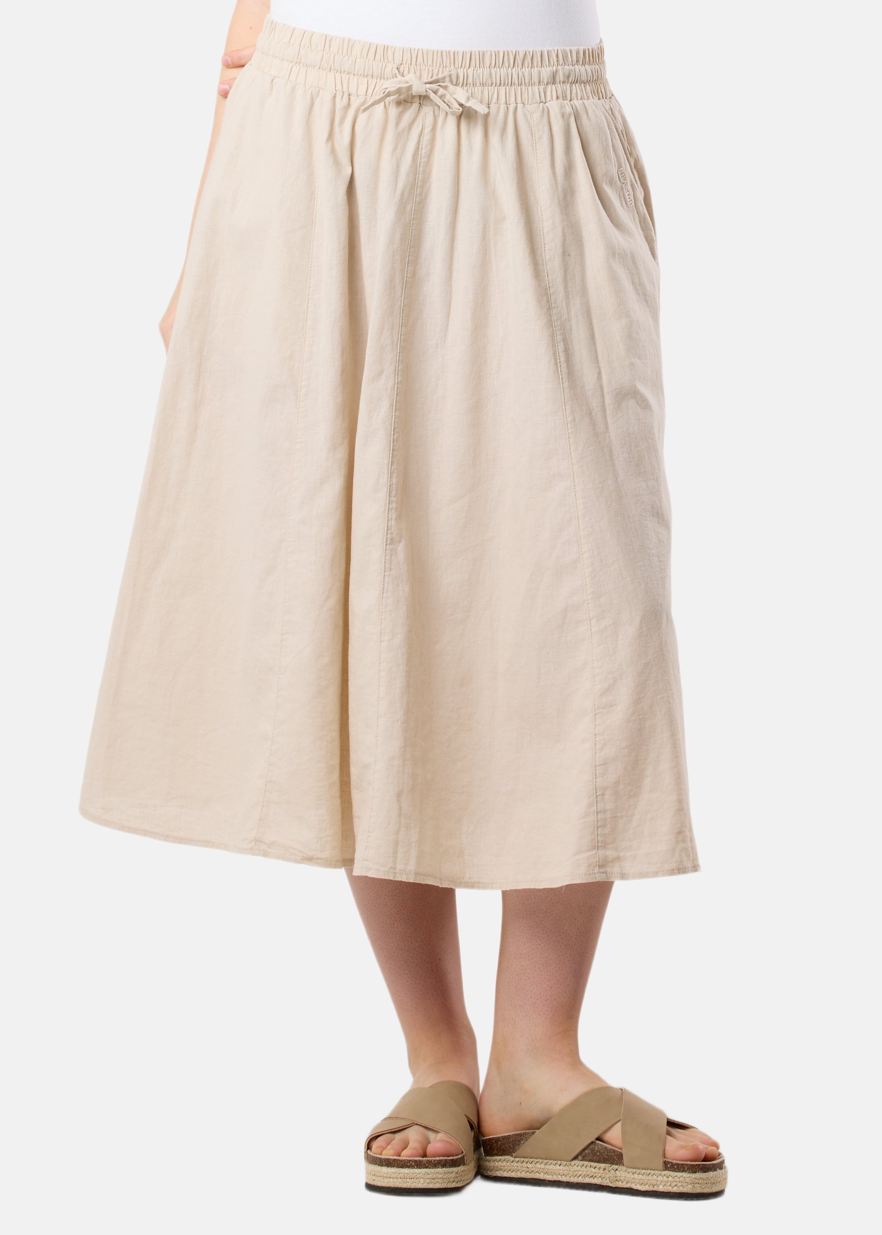 New Hampshire Linen Long Skirt W