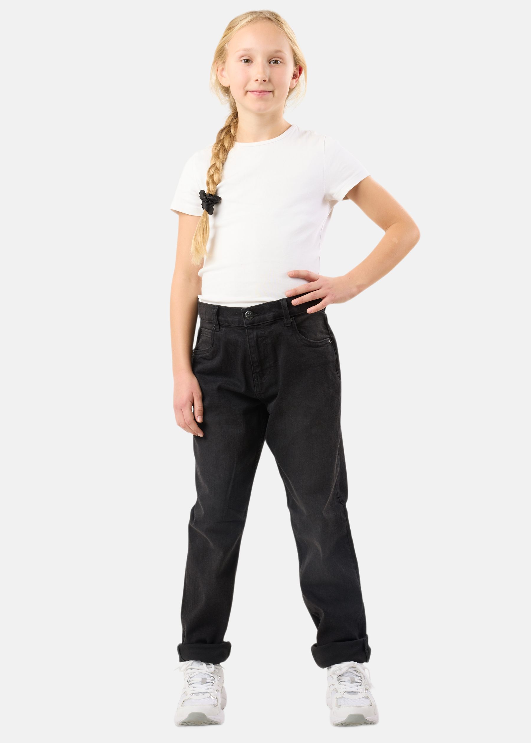 STRAIGHT STRETCH FIT JEAN (DAR