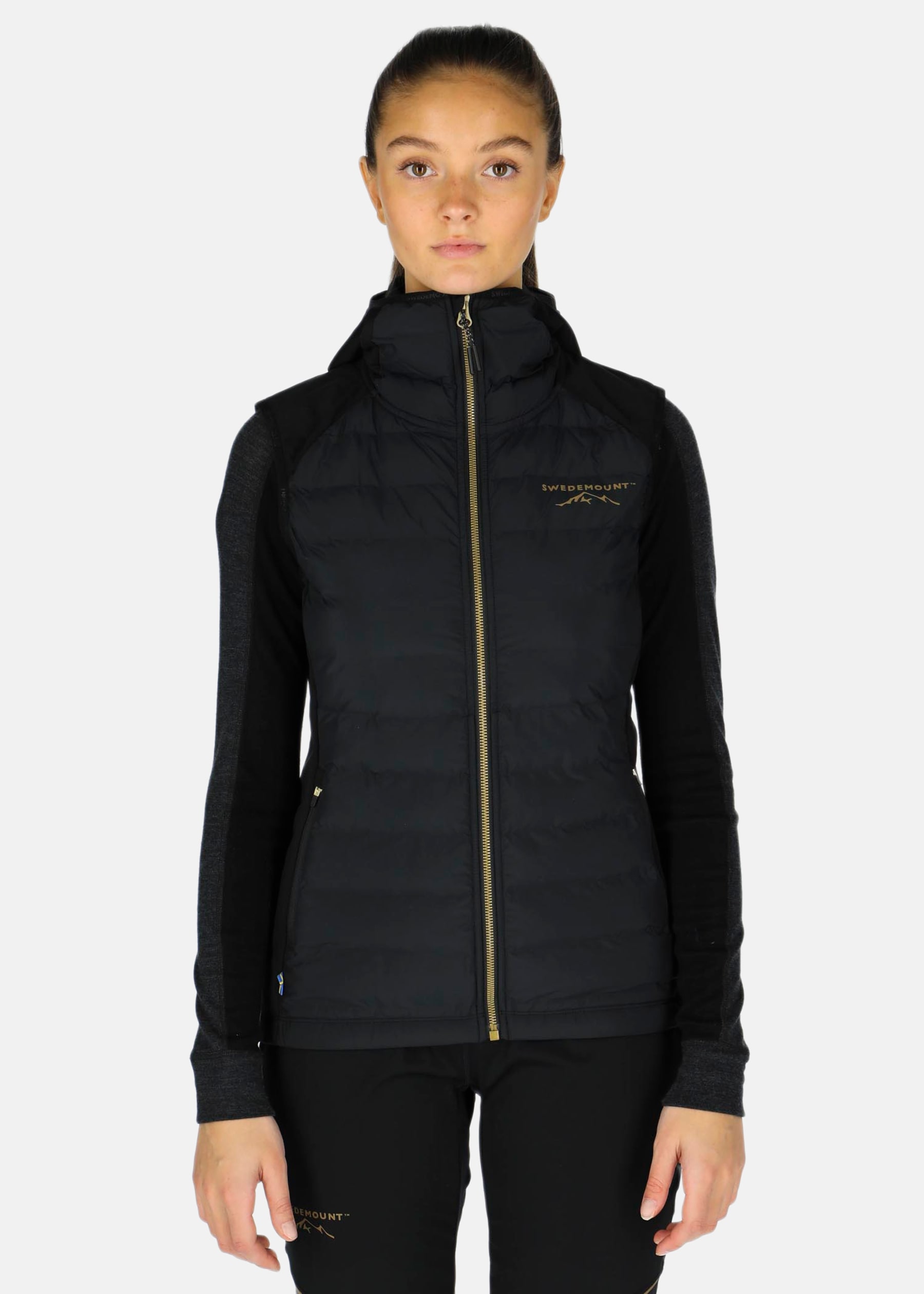 Nordic Hybrid Hooded Vest W