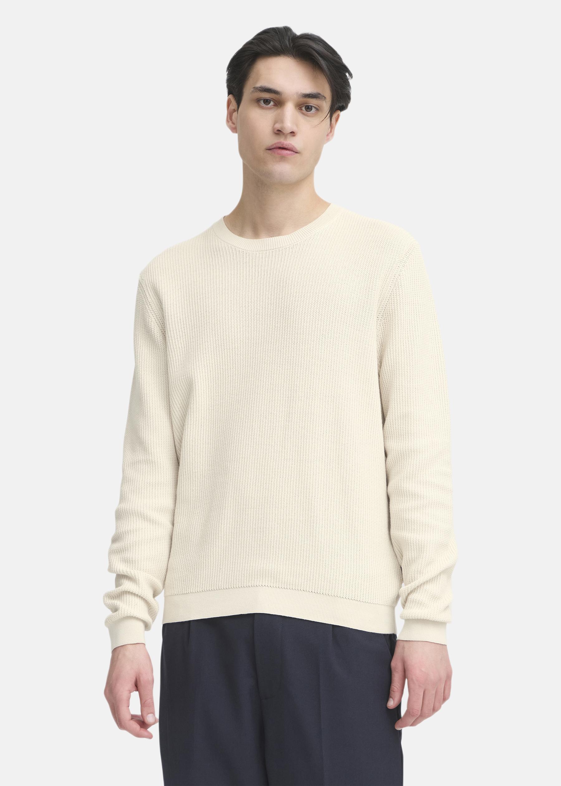 CFNOAR structured crew neck kn