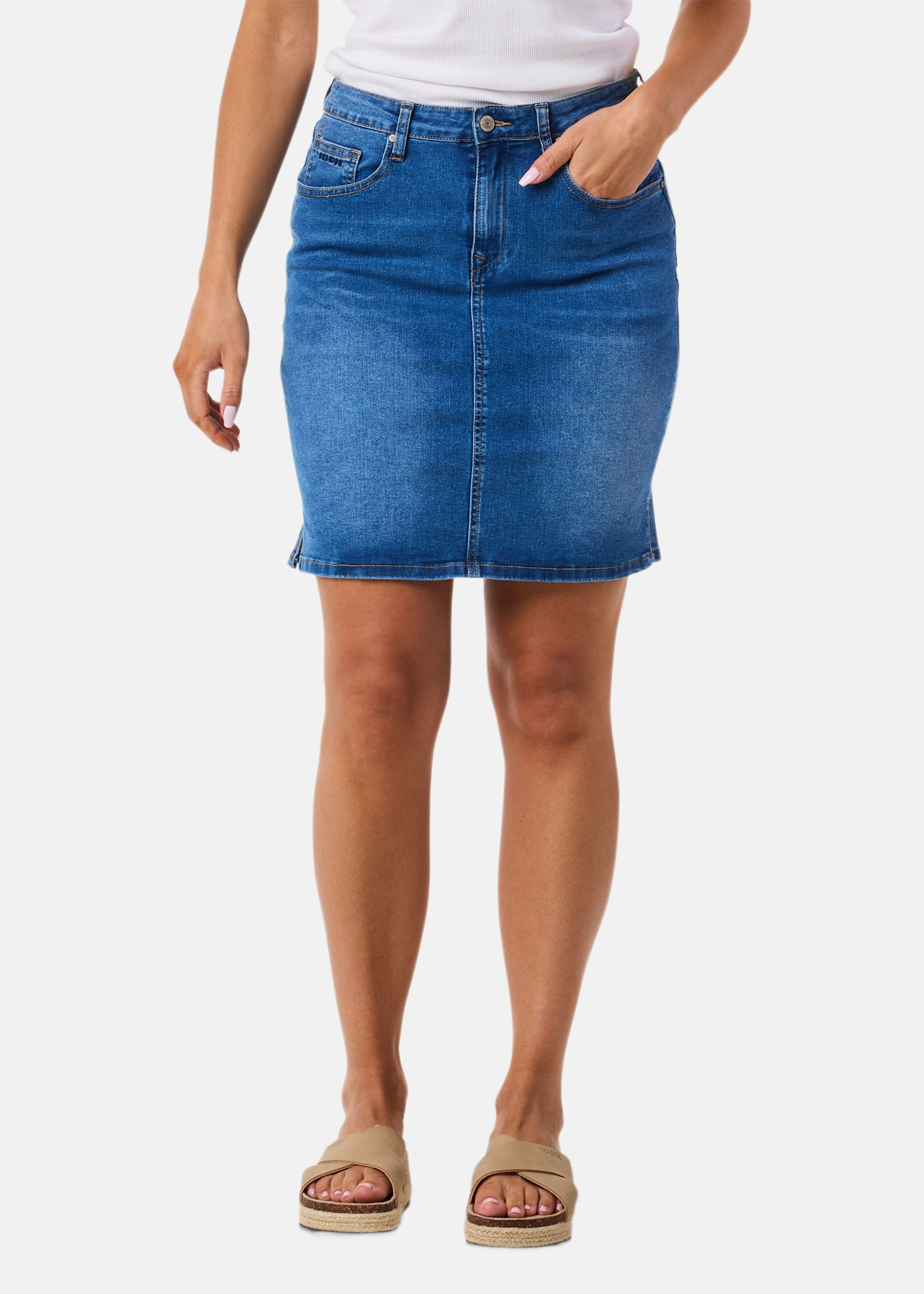 Oregon Denim Skirt W