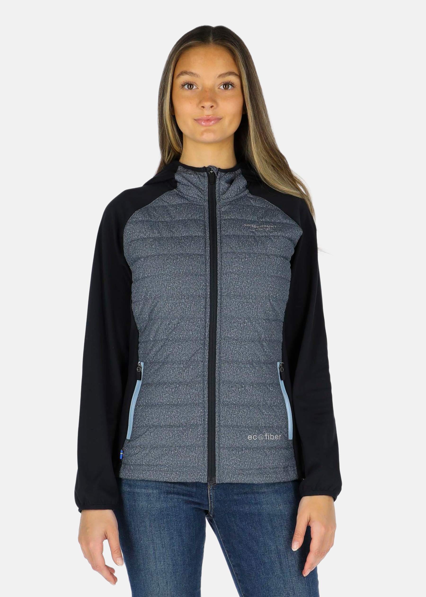 Hooded Hybrid Jacket W