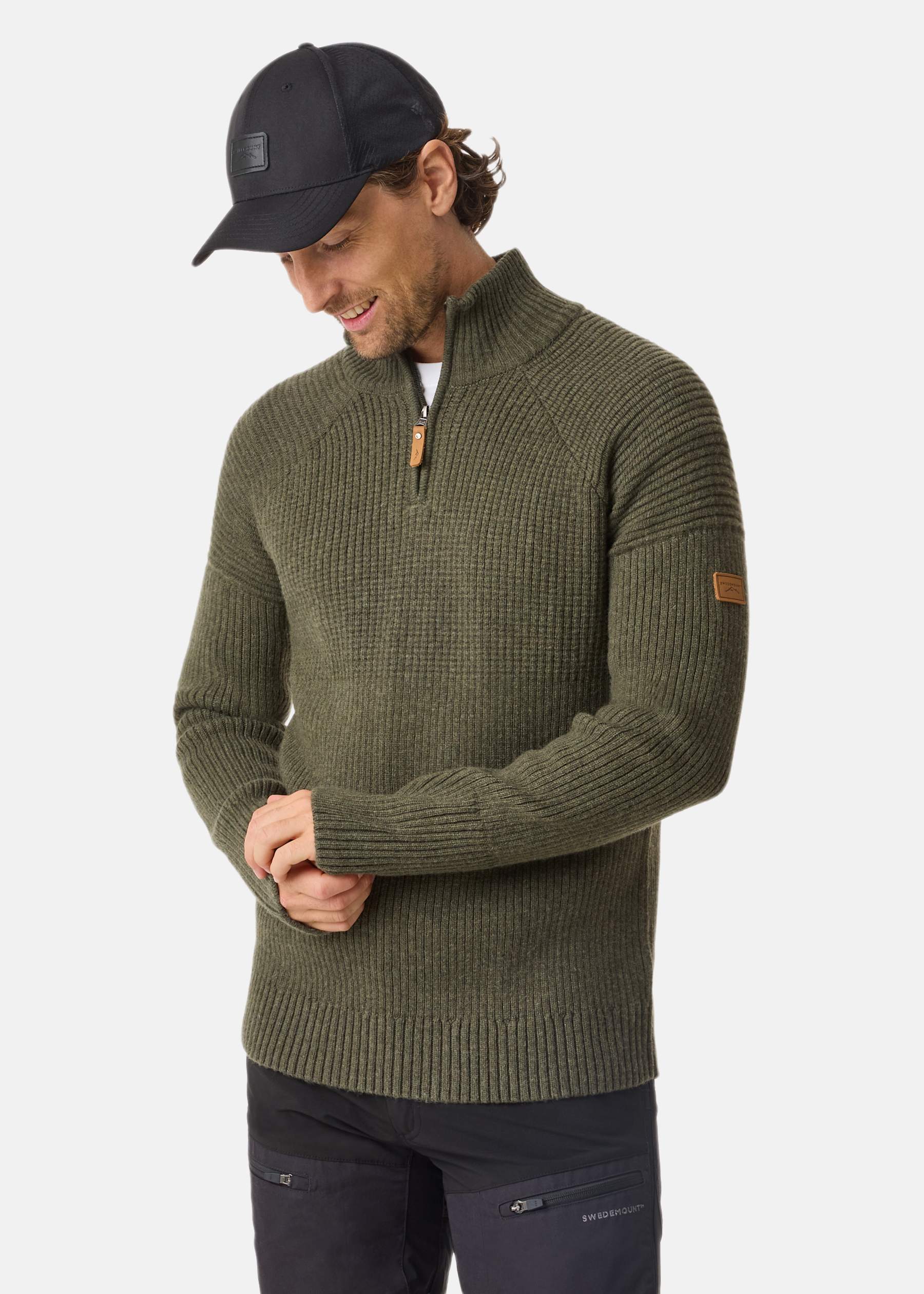Nordkap Wool Sweater Half Zip