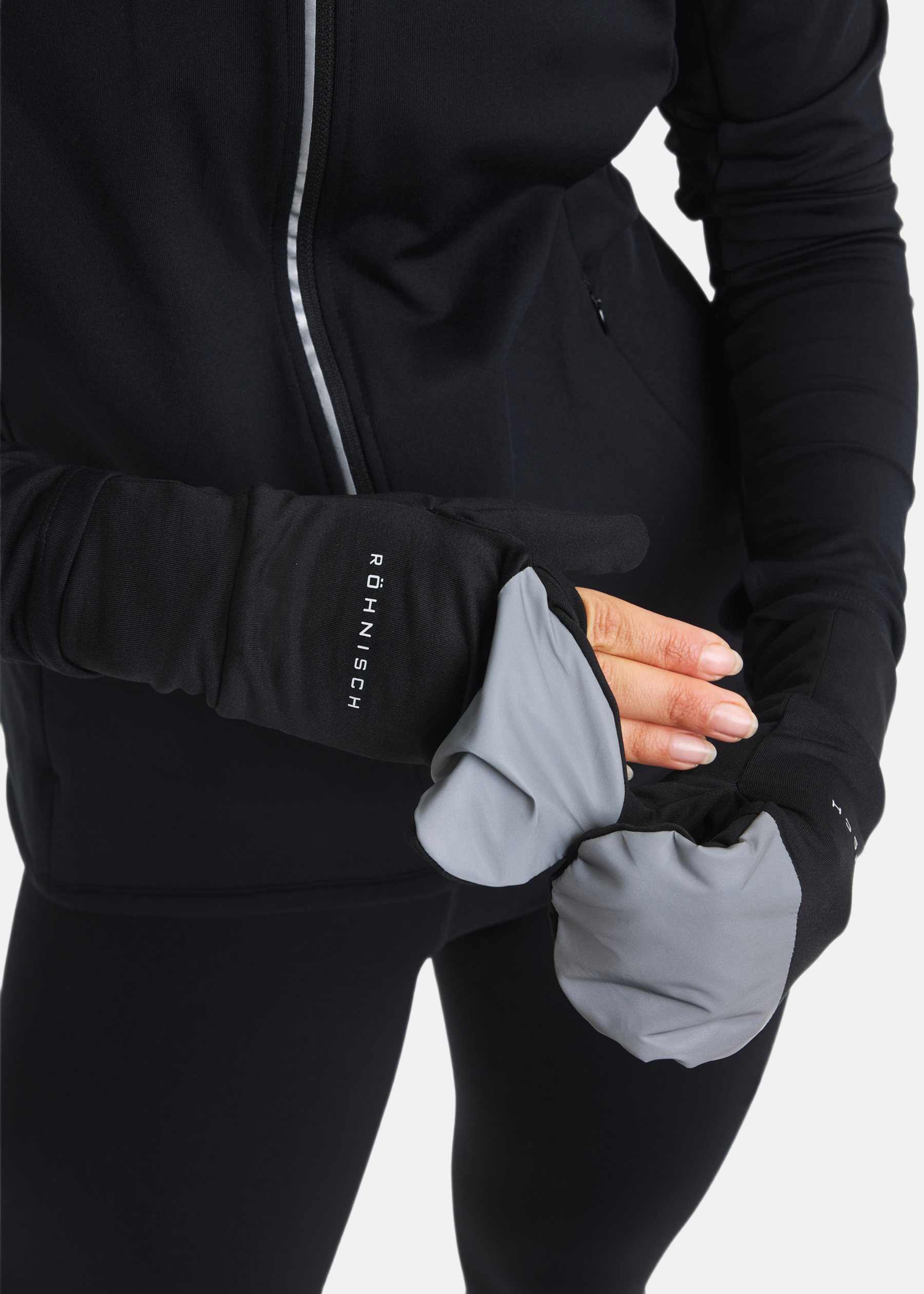 Glow Running Mittens