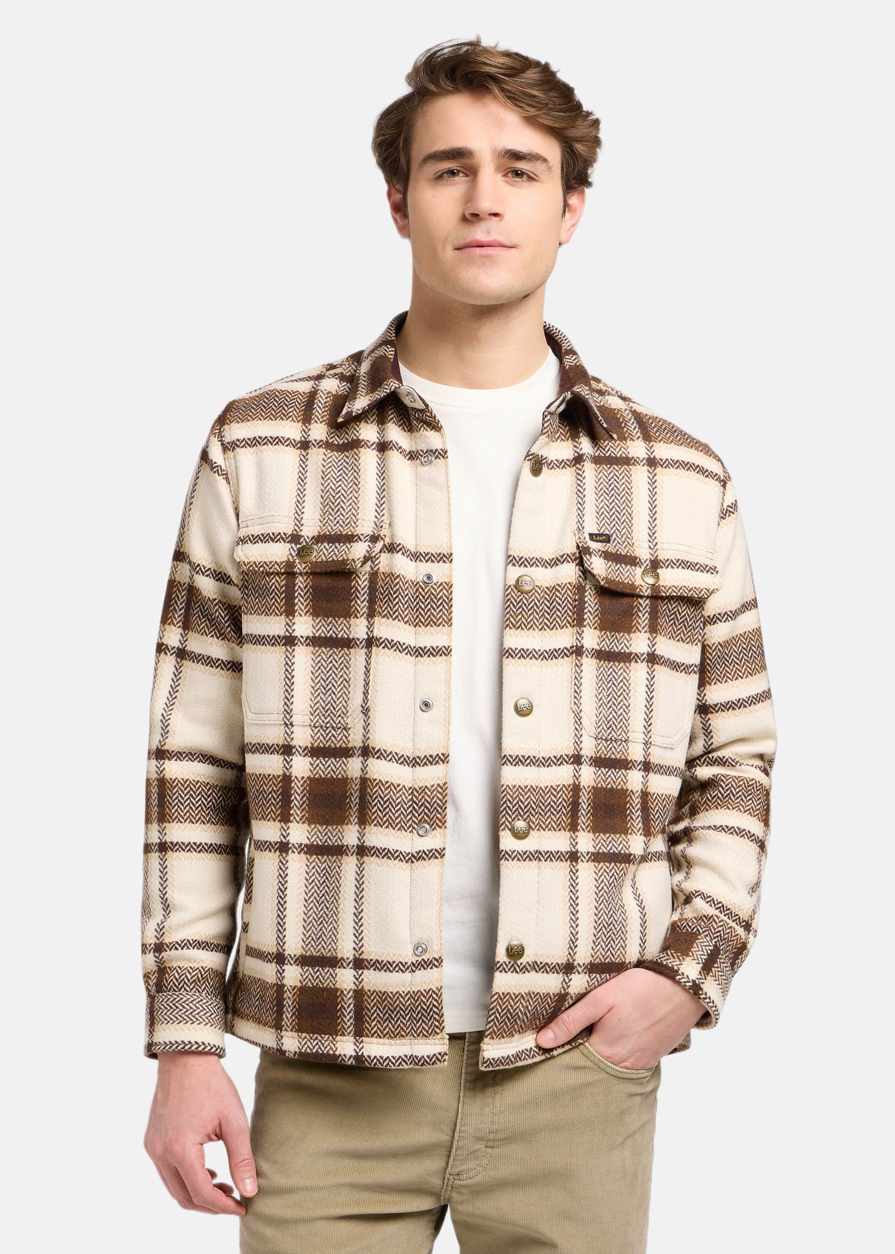 RELAXED_OVERSHIRT ARABICA_PLAI