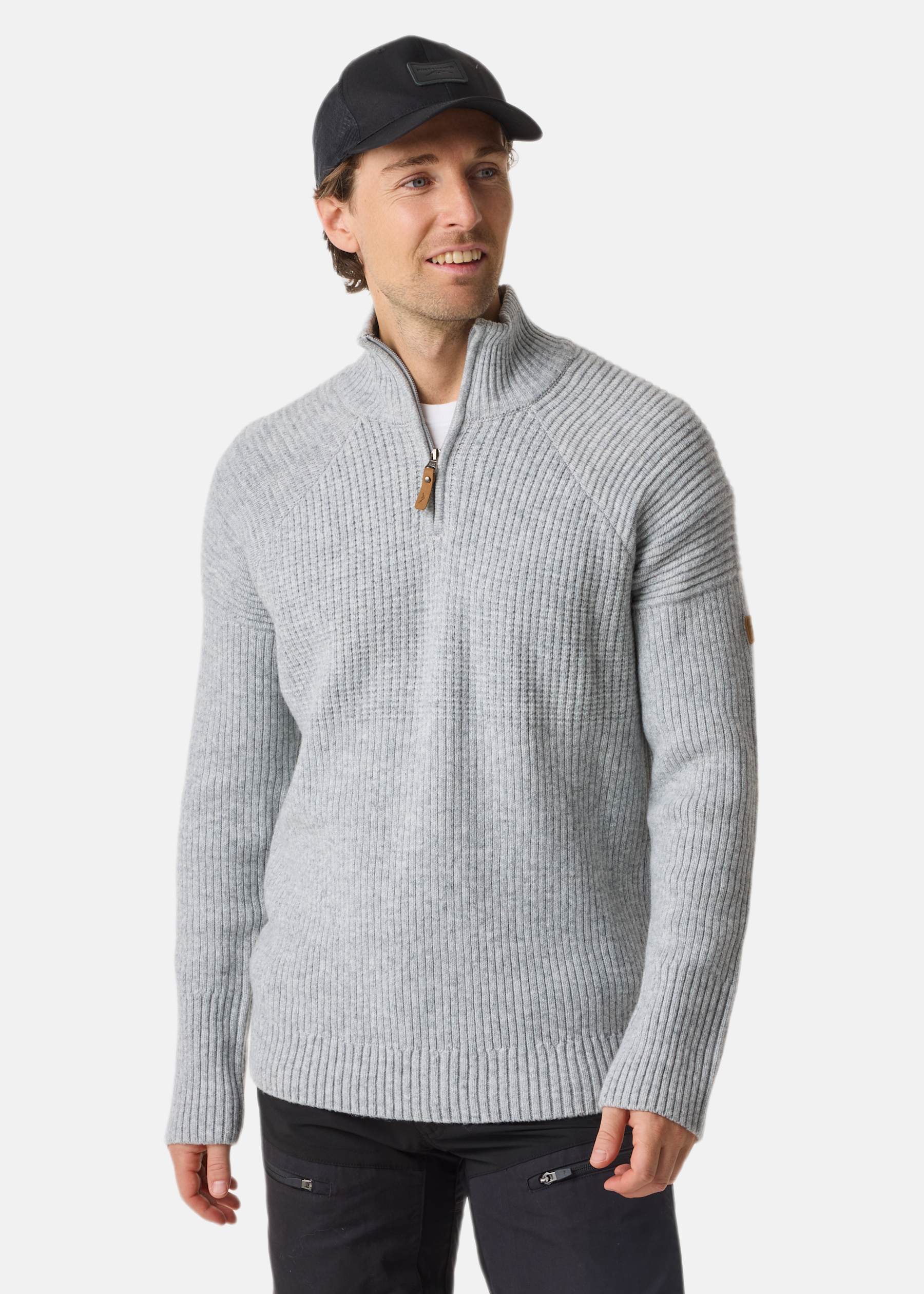 Nordkap Wool Sweater Half Zip