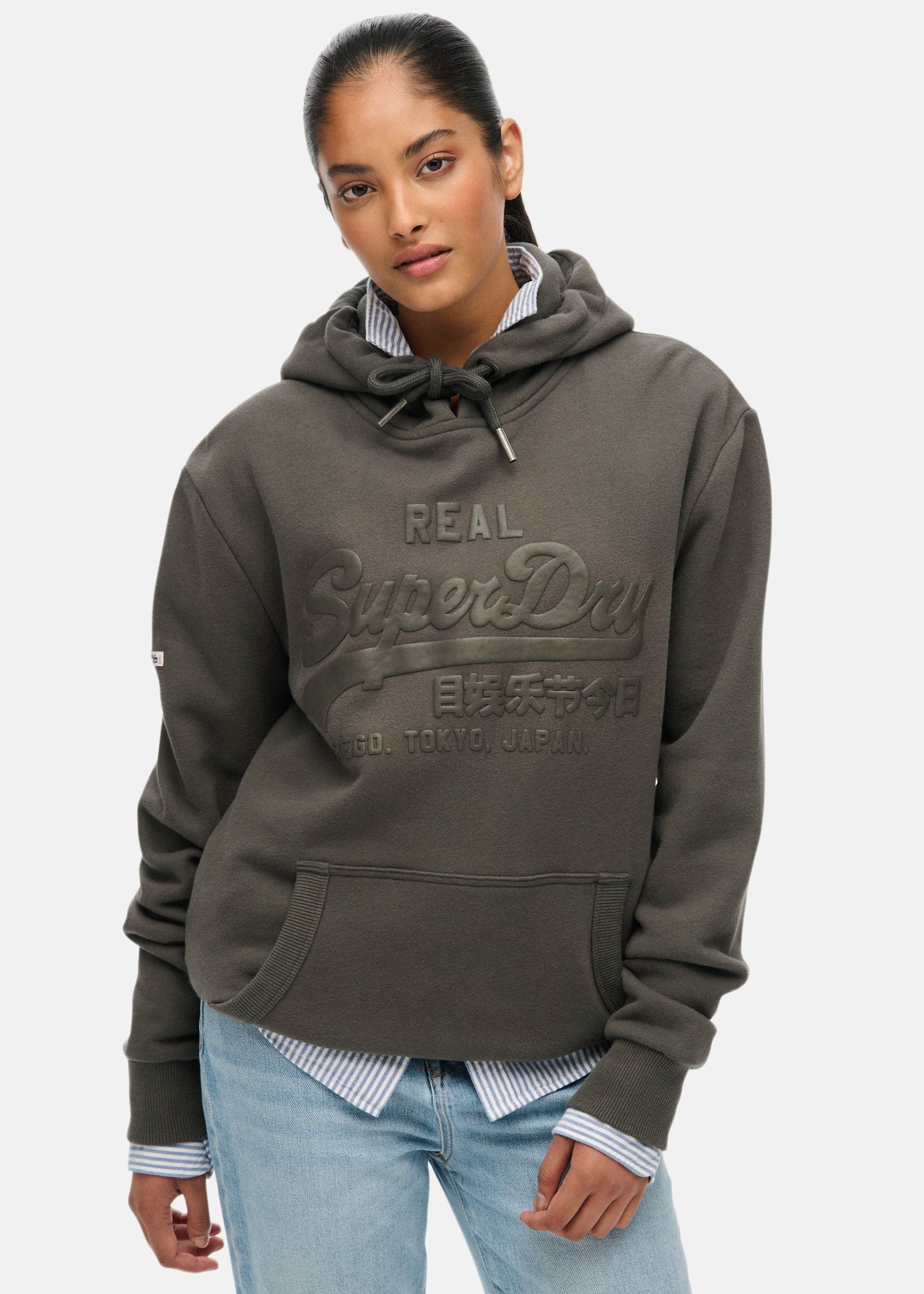Vintage Logo Tonal Hoodie