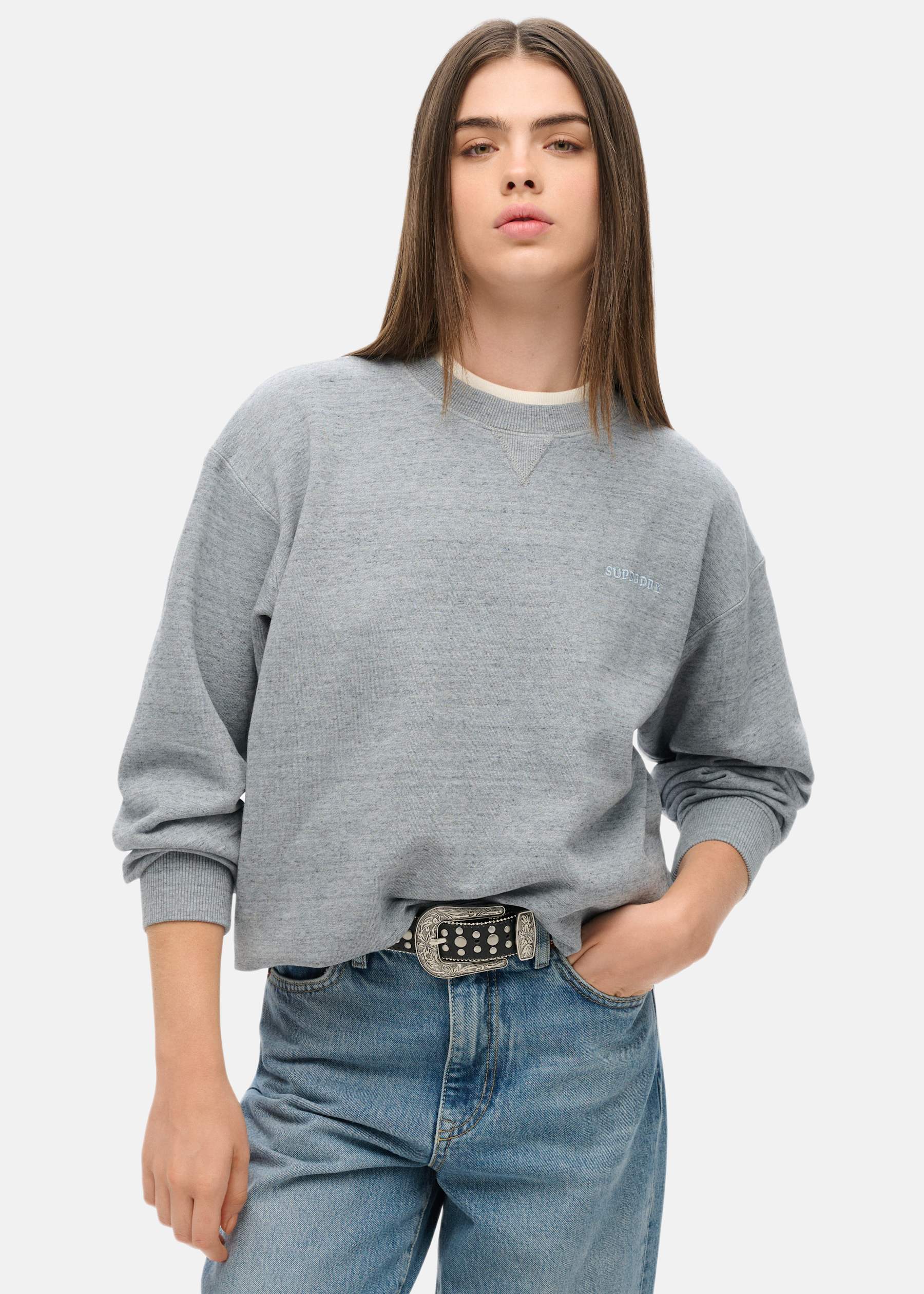 Essential Logo Overdyed Sweat