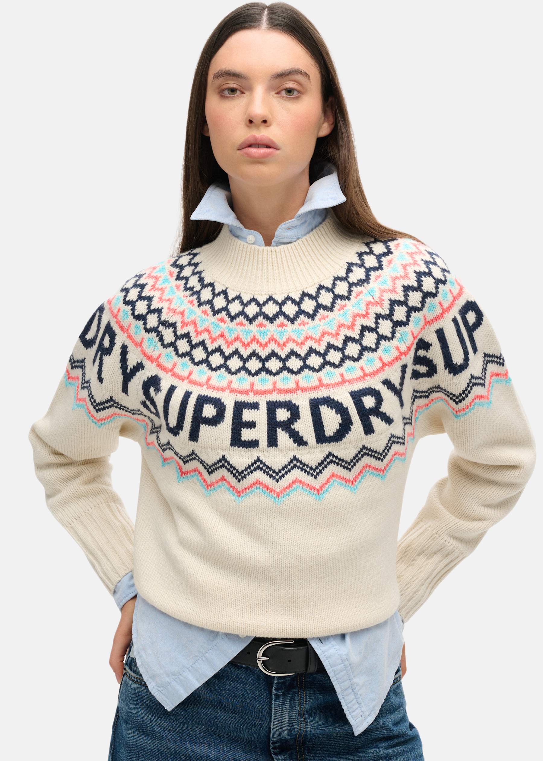 Fairisle Branded Jumper