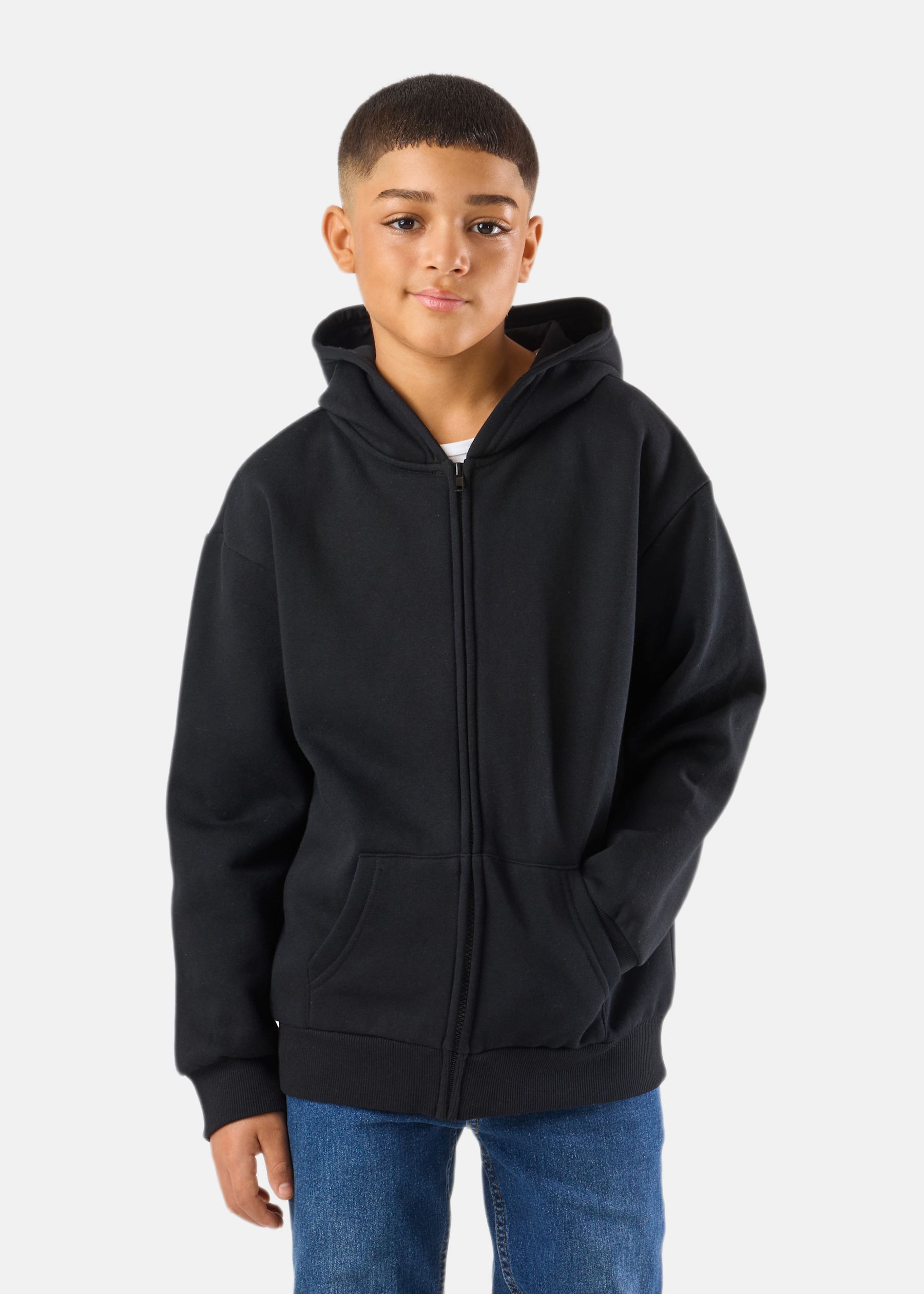 Los Angeles Zip Hood JR |  - sv-se - barn - klader - trojor - huvtrojor - zip-hoodie | Padelspecialisterna
