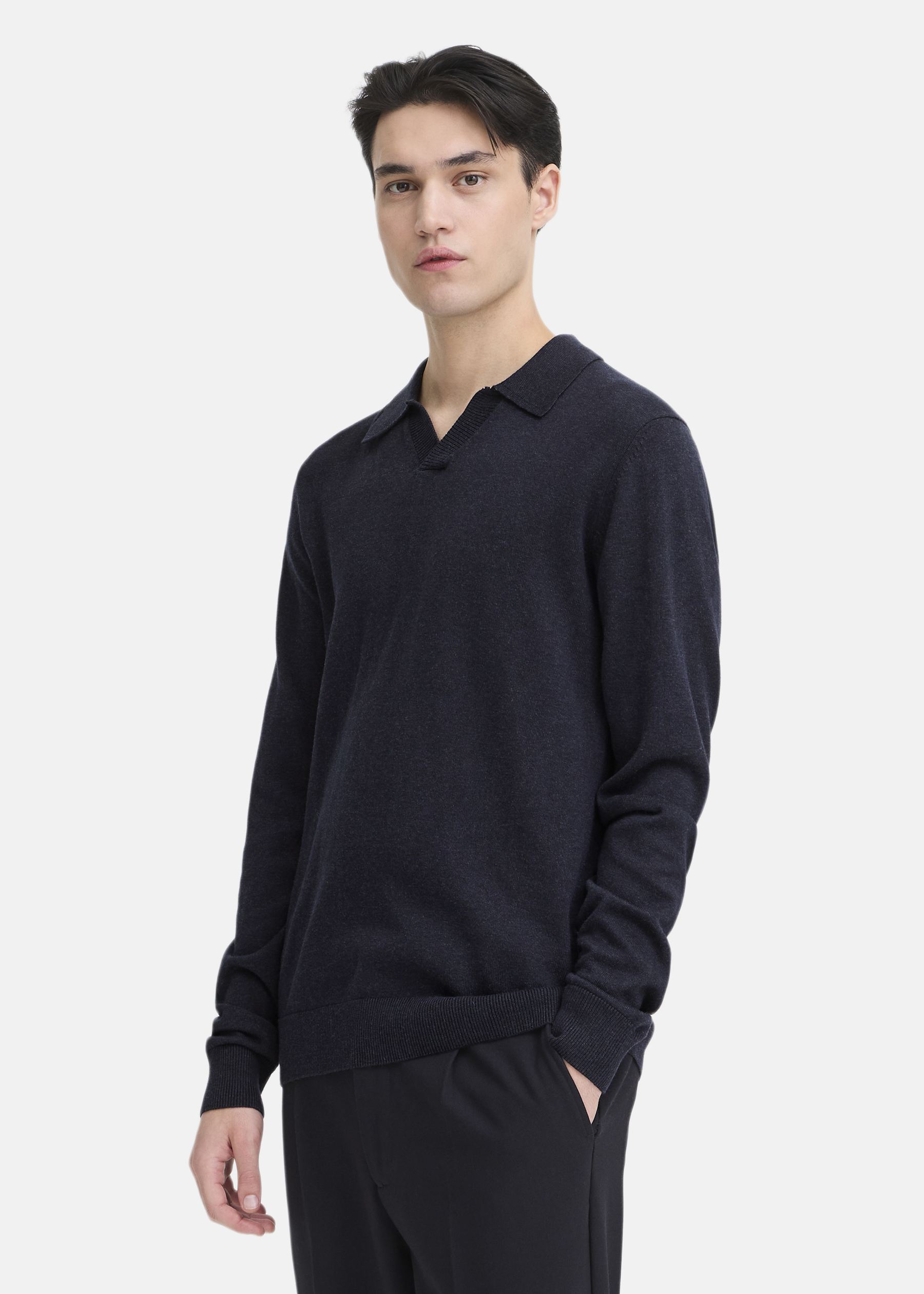 CFBELLS LS POLO KNIT