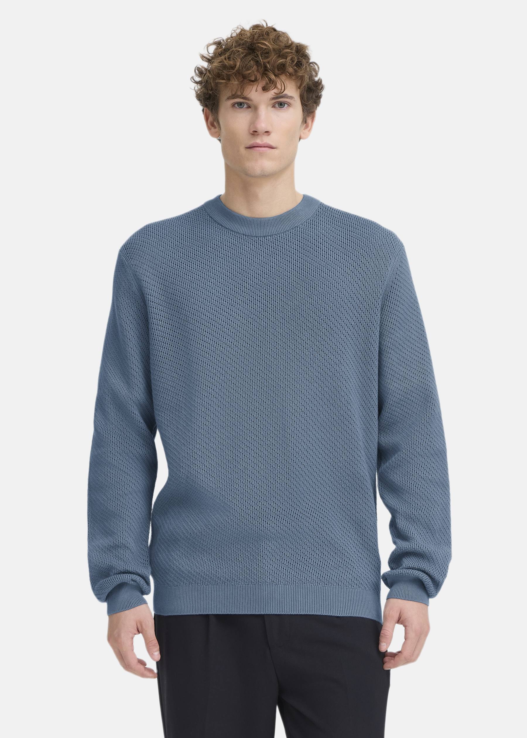 CFISAKSSON LS CREW KNIT