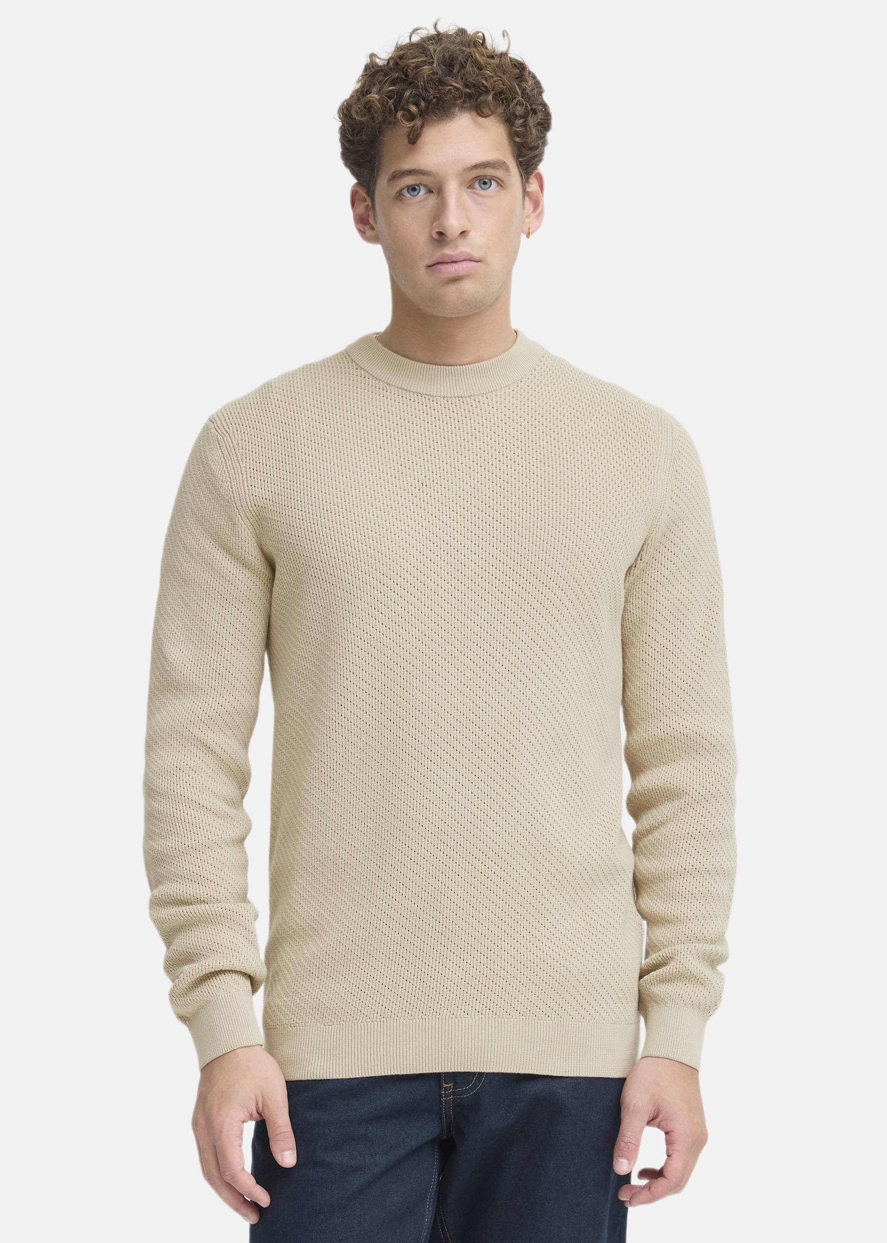 CFISAKSSON LS CREW KNIT