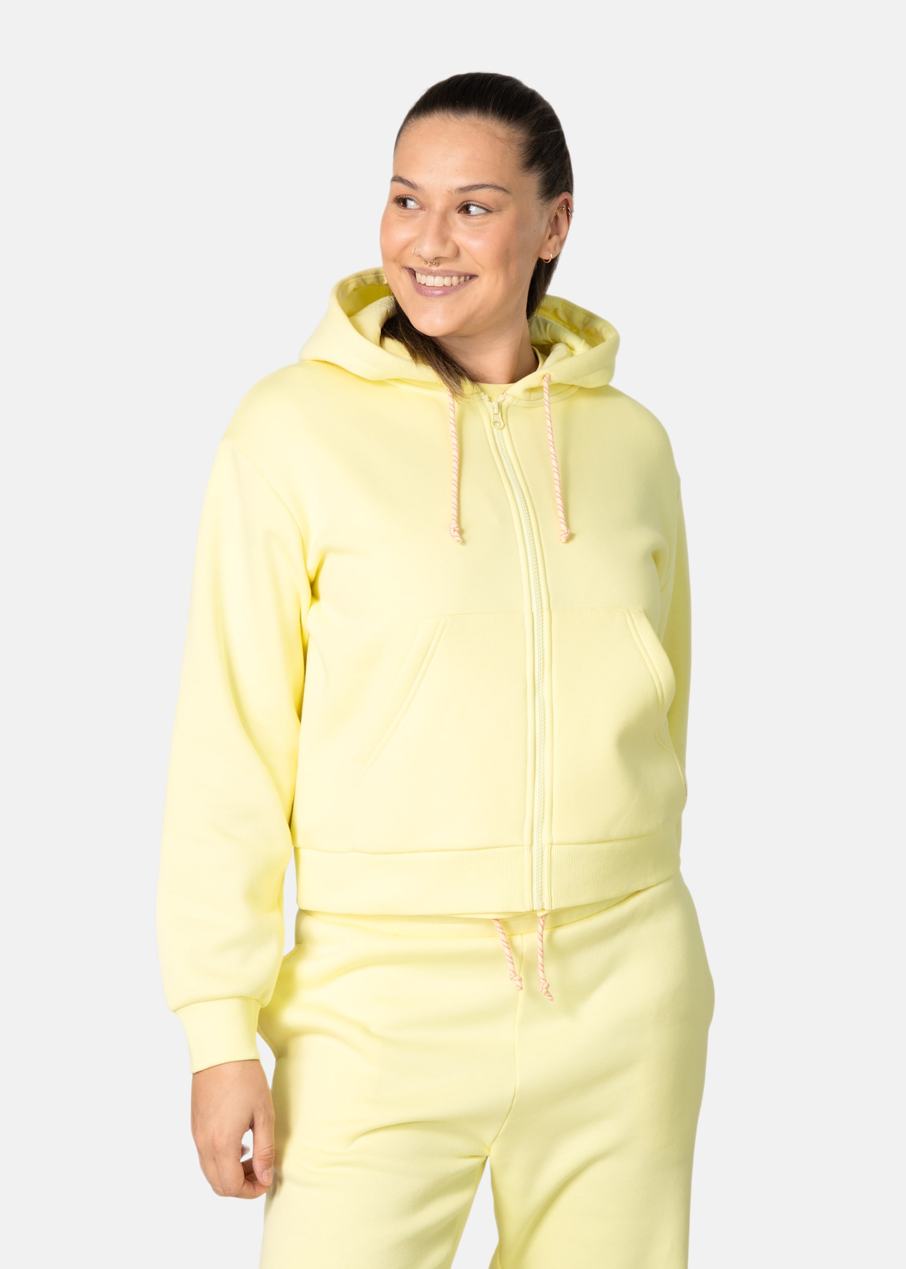 ANELIE ZIP HOODY