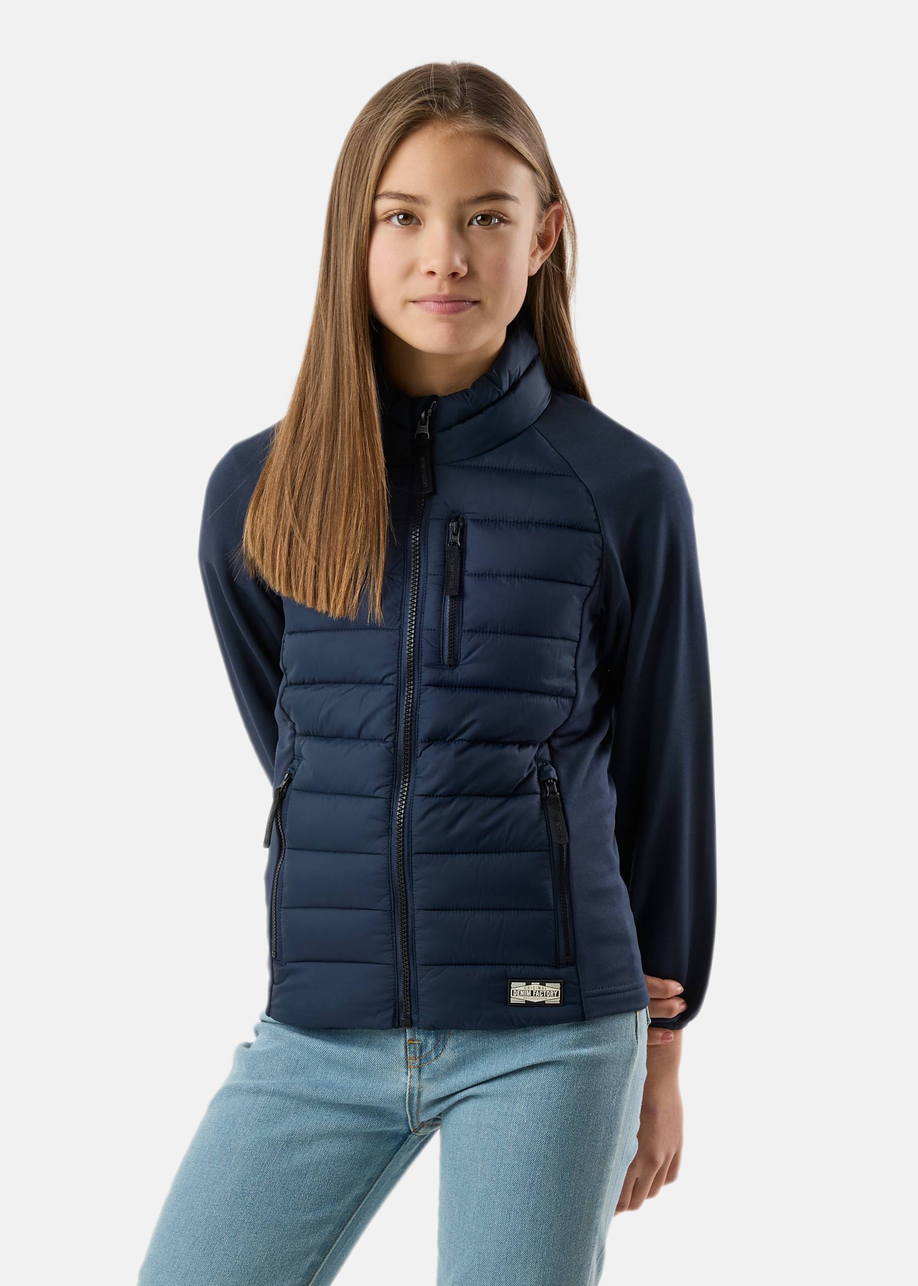 Denver Hybrid Jacket JR |  - sv-se - barn - aktivitet - friluftsliv - frilufts-outdoorklader - vandringsjackor | Padelspecialisterna