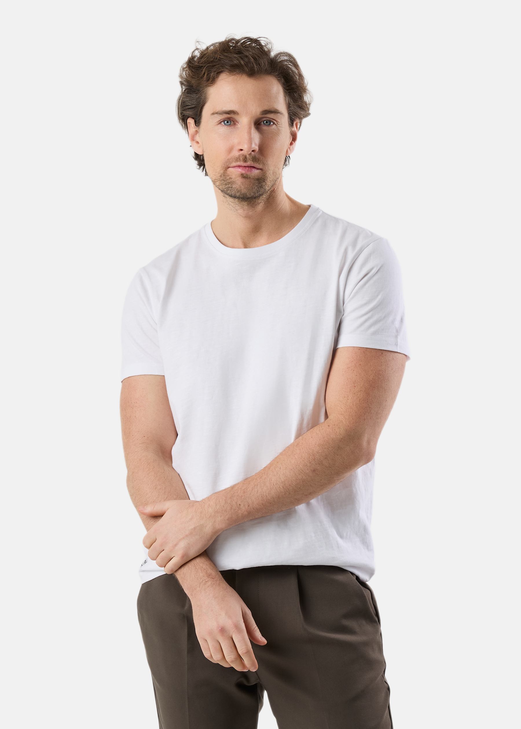 Denver Slub Tee |  - sv-se - herr - klader - t-shirts-linnen - t-shirt-vardag-sport - kortarmad-t-shirt-vardag-sport | Padelspecialisterna