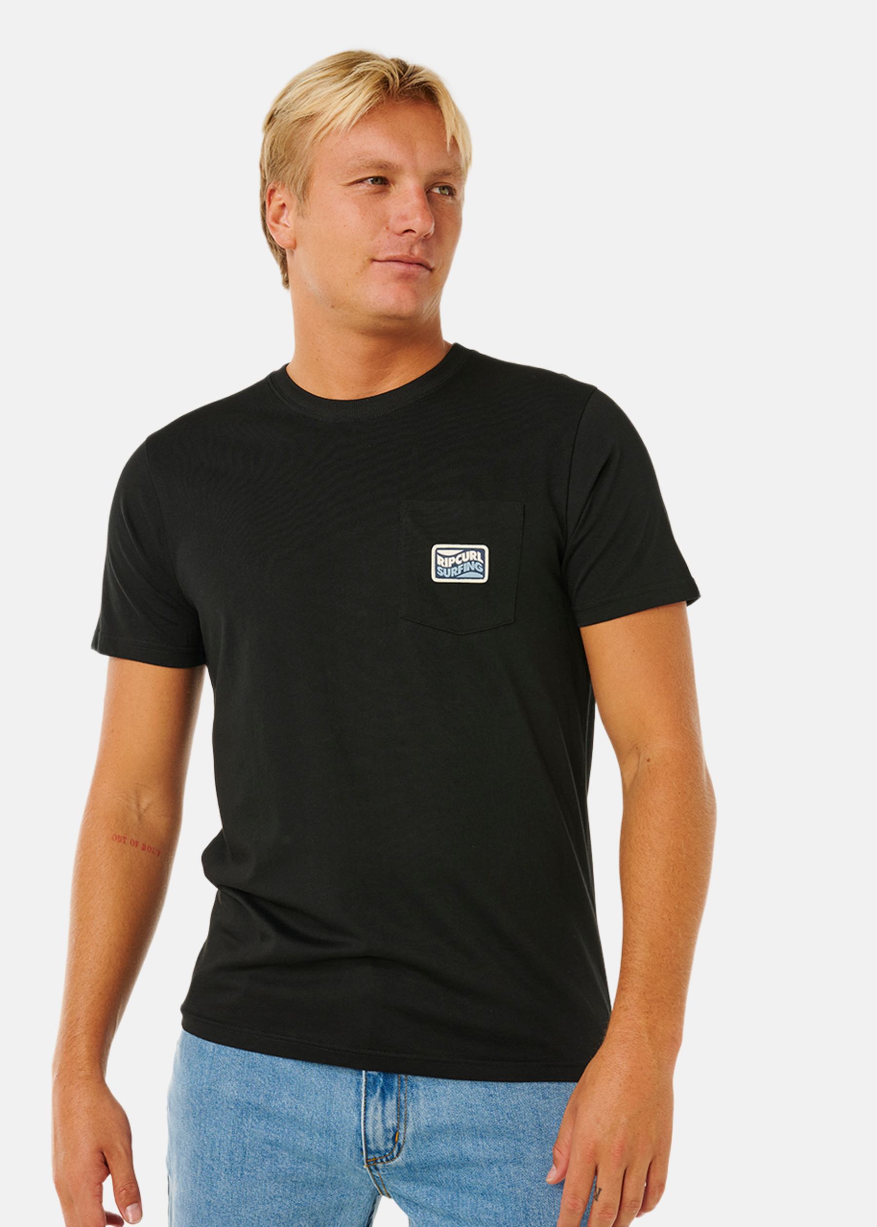 STREAMLINE POCKET BADGE TEE