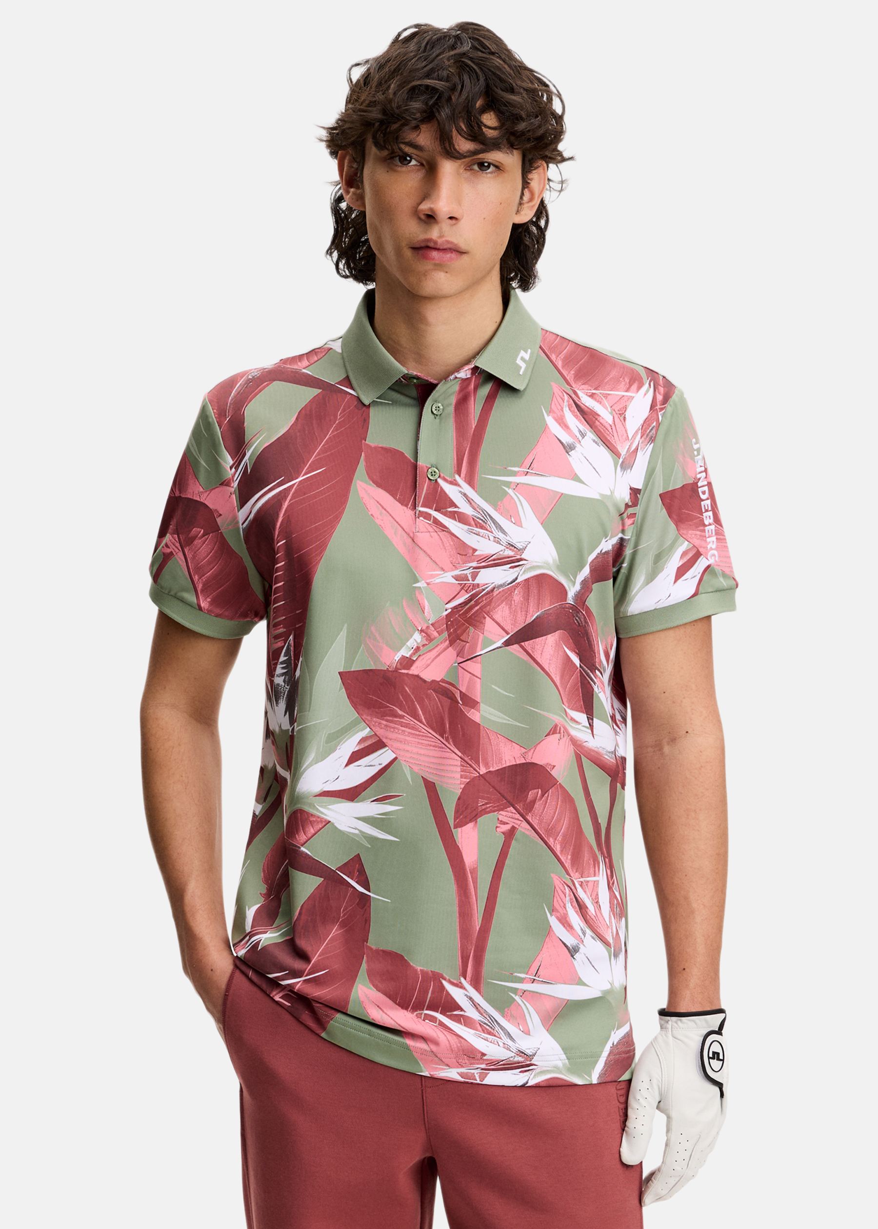 Tour Tech Print Polo
