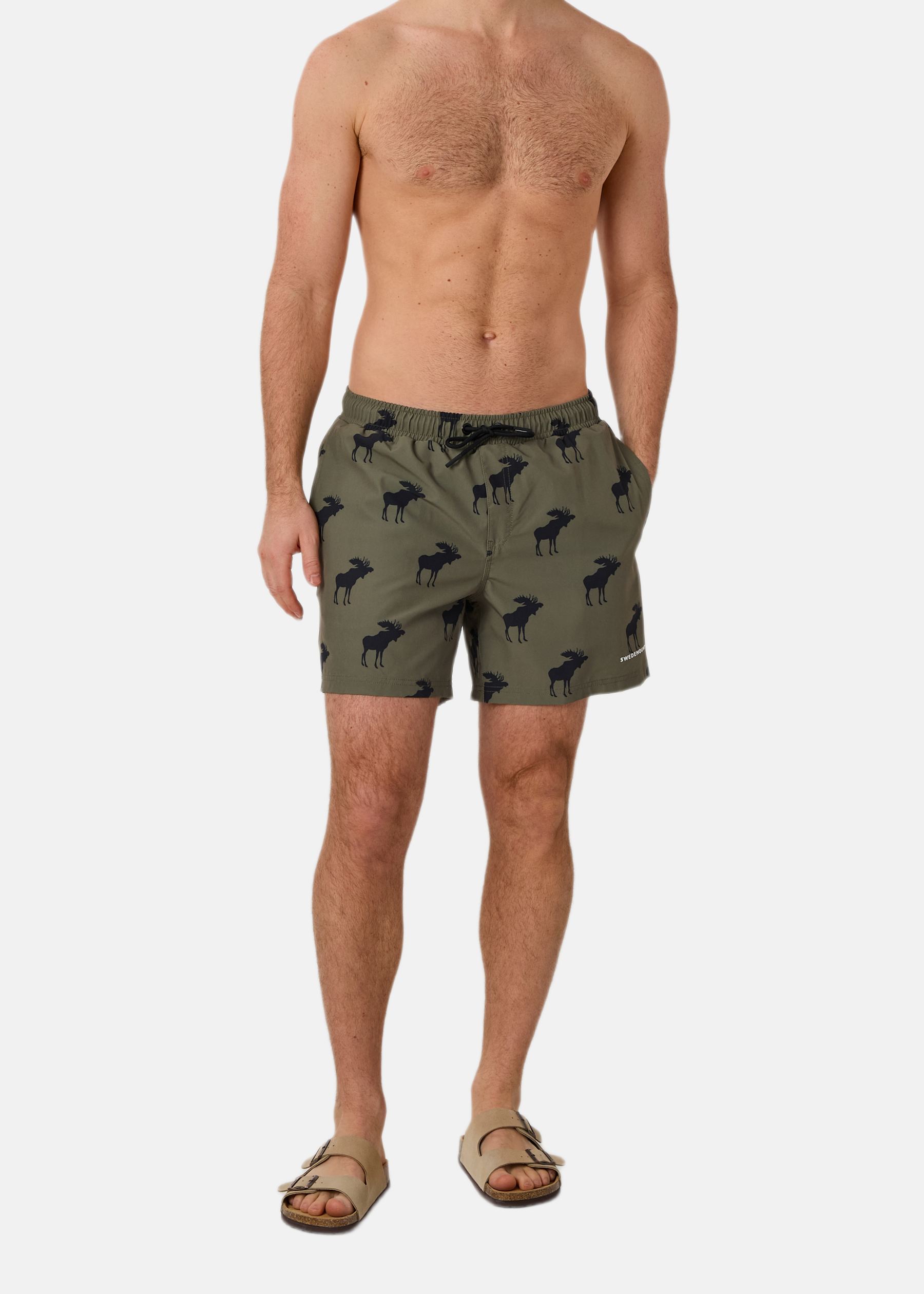 Forest Stretch Beach Shorts